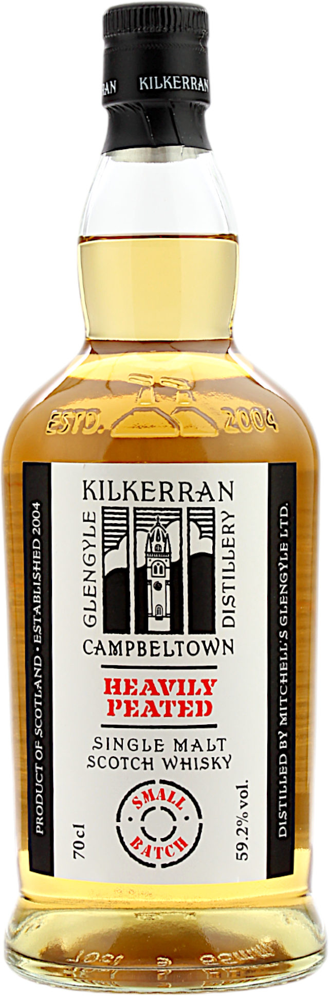 Kilkerran Heavily Peated Batch 9 59.2% 0,7l
