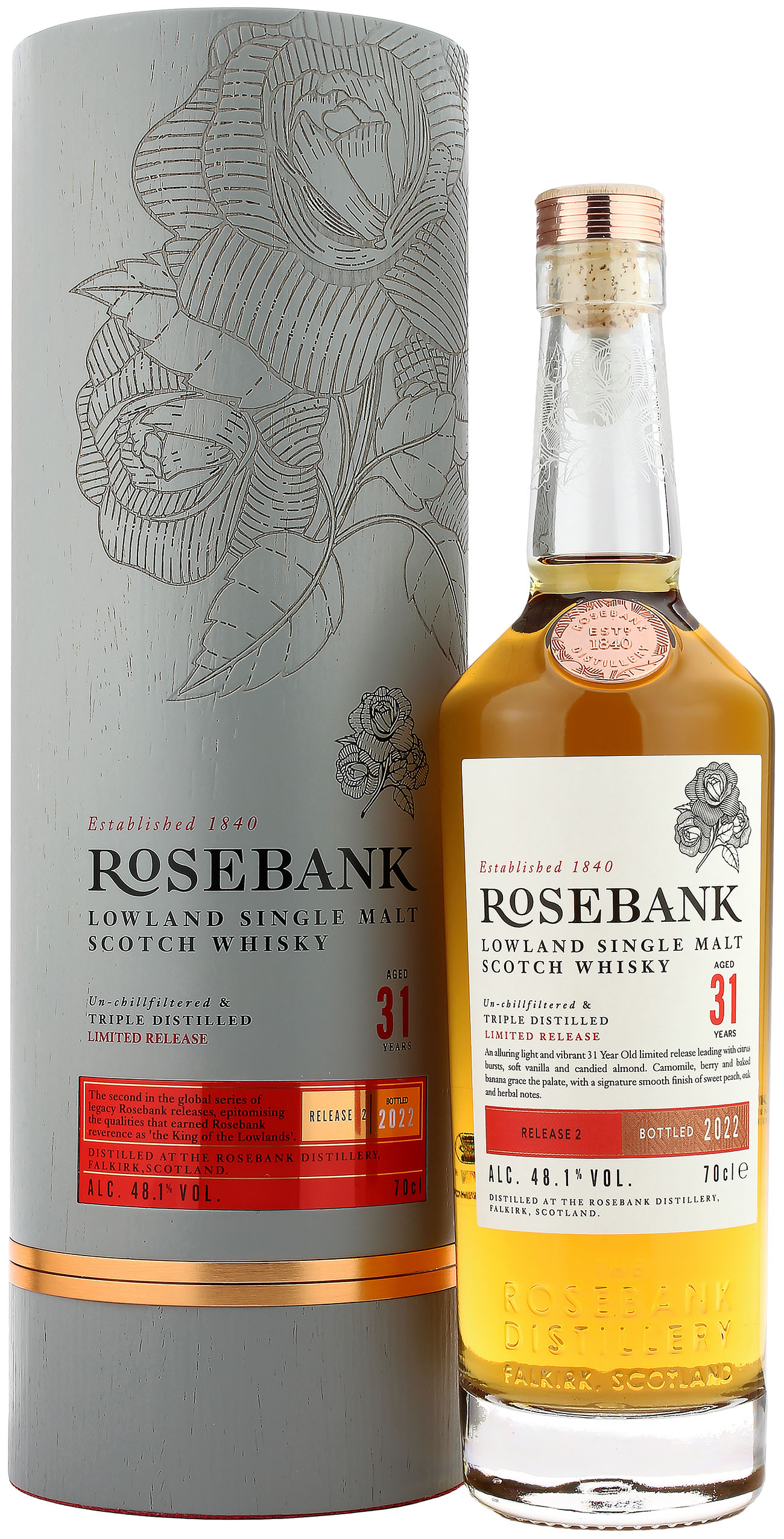 Rosebank 31 Jahre 1991/2022 Release Two 48.1% 0,7l