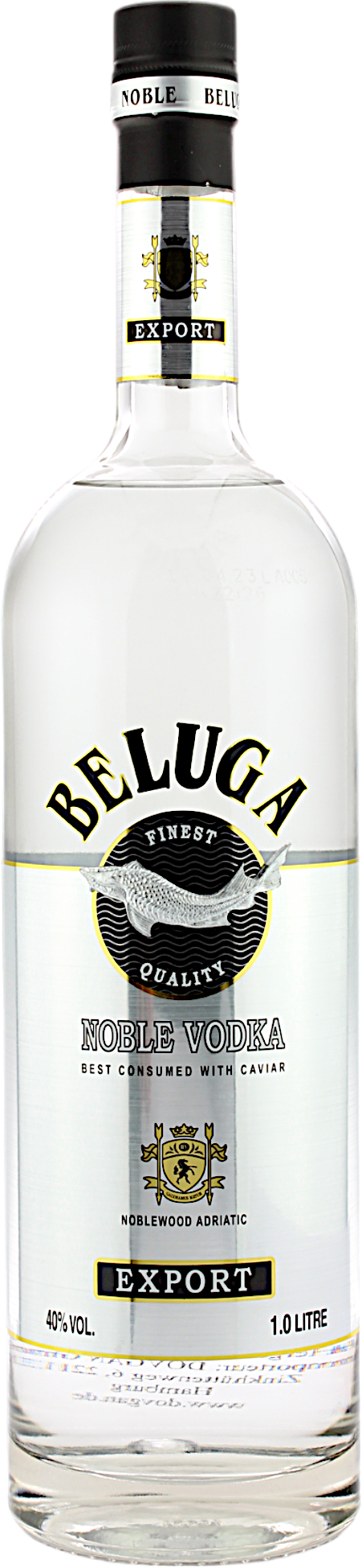 Beluga Noble Vodka Montenegro 40.0% 1 Liter