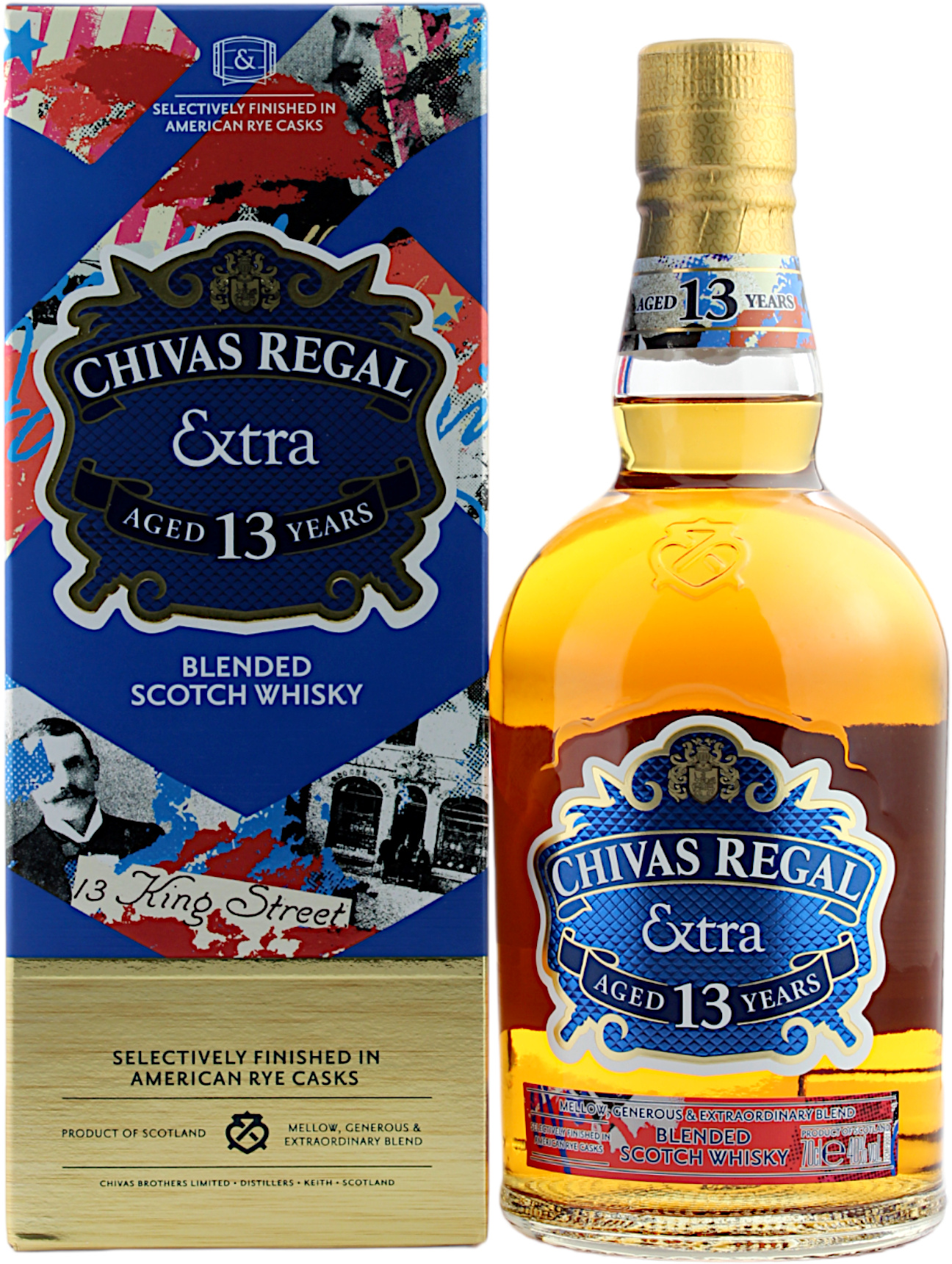 Chivas Regal 13 Jahre Extra American Rye Cask 40.0% 0,7l