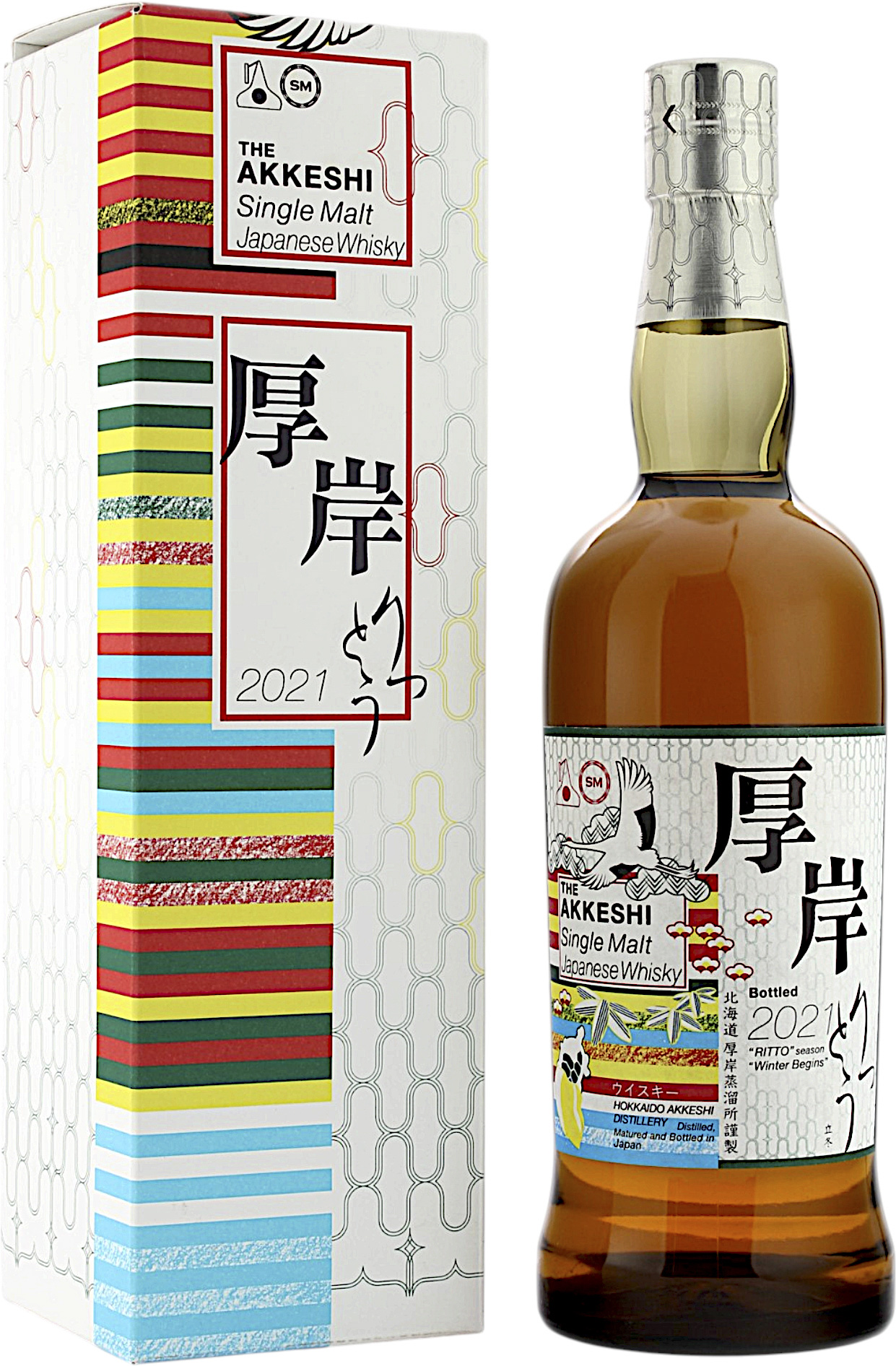 Akkeshi Ritto Japanese Single Malt Whisky 2021 55.0% 0,7l