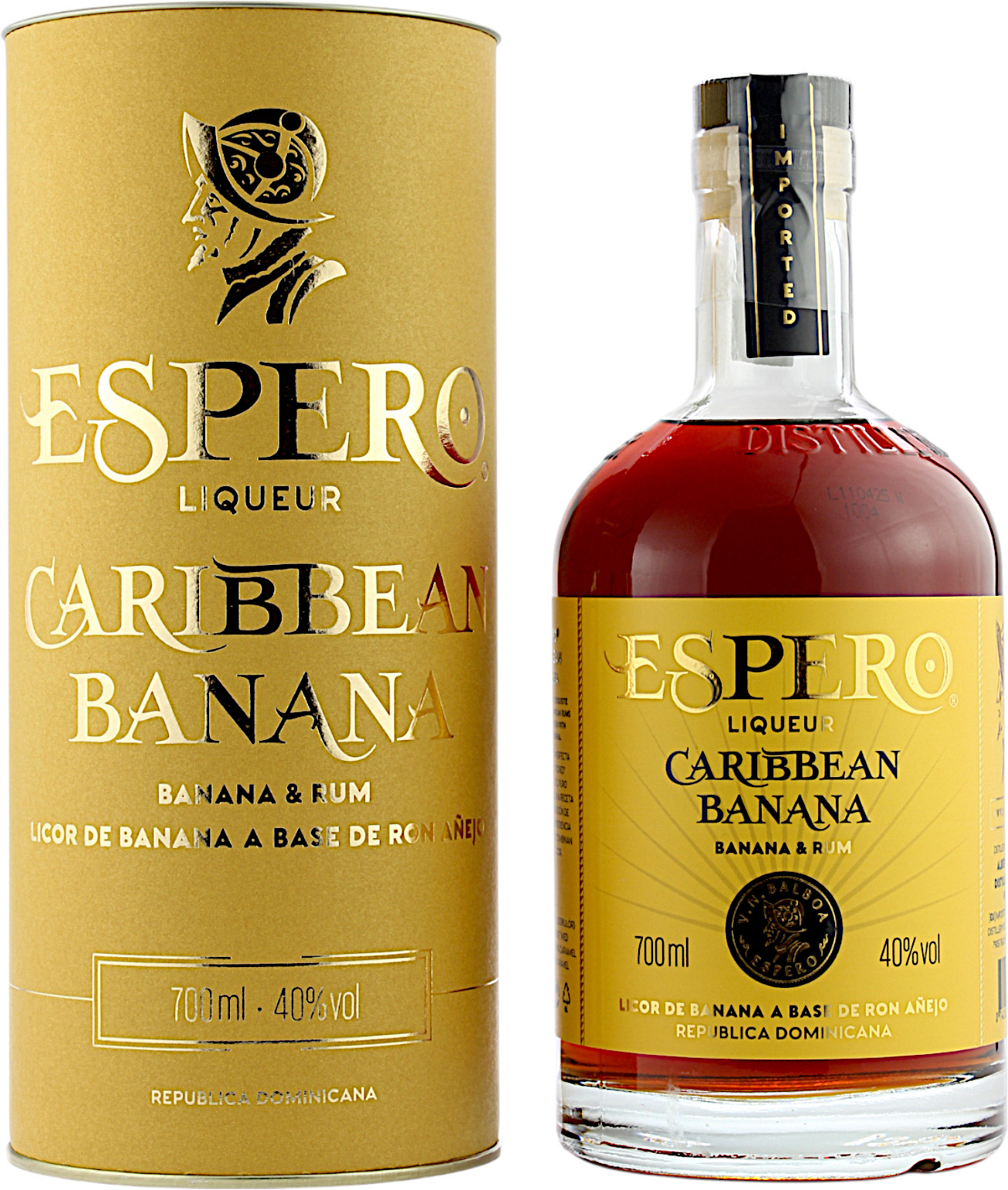 Ron Espero Caribbean Banana & Rum Liqueur 40.0% 0,7l