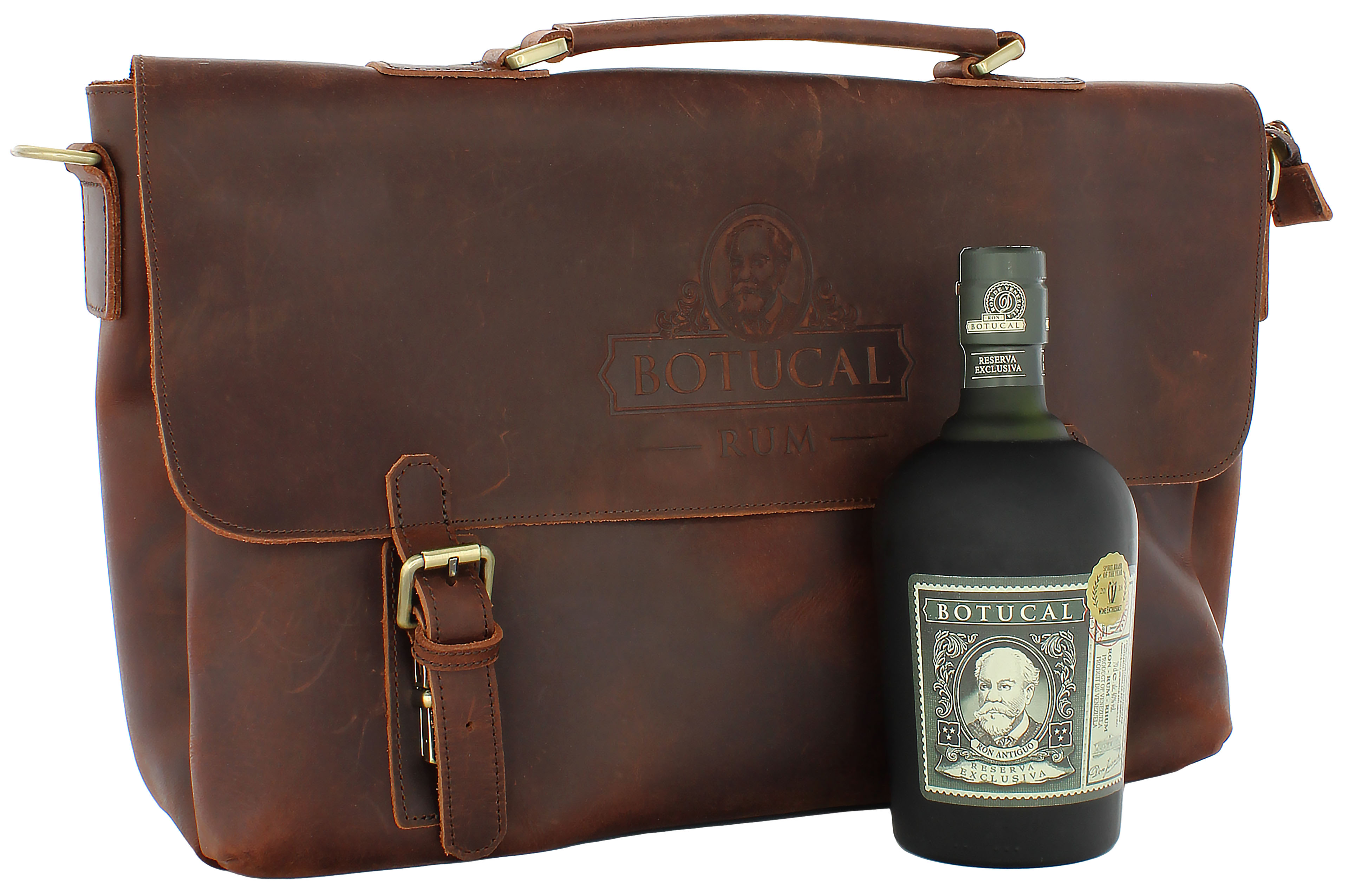 Ron Botucal Reserva Exclusiva mit einer Aktentasche 40% 0,7l