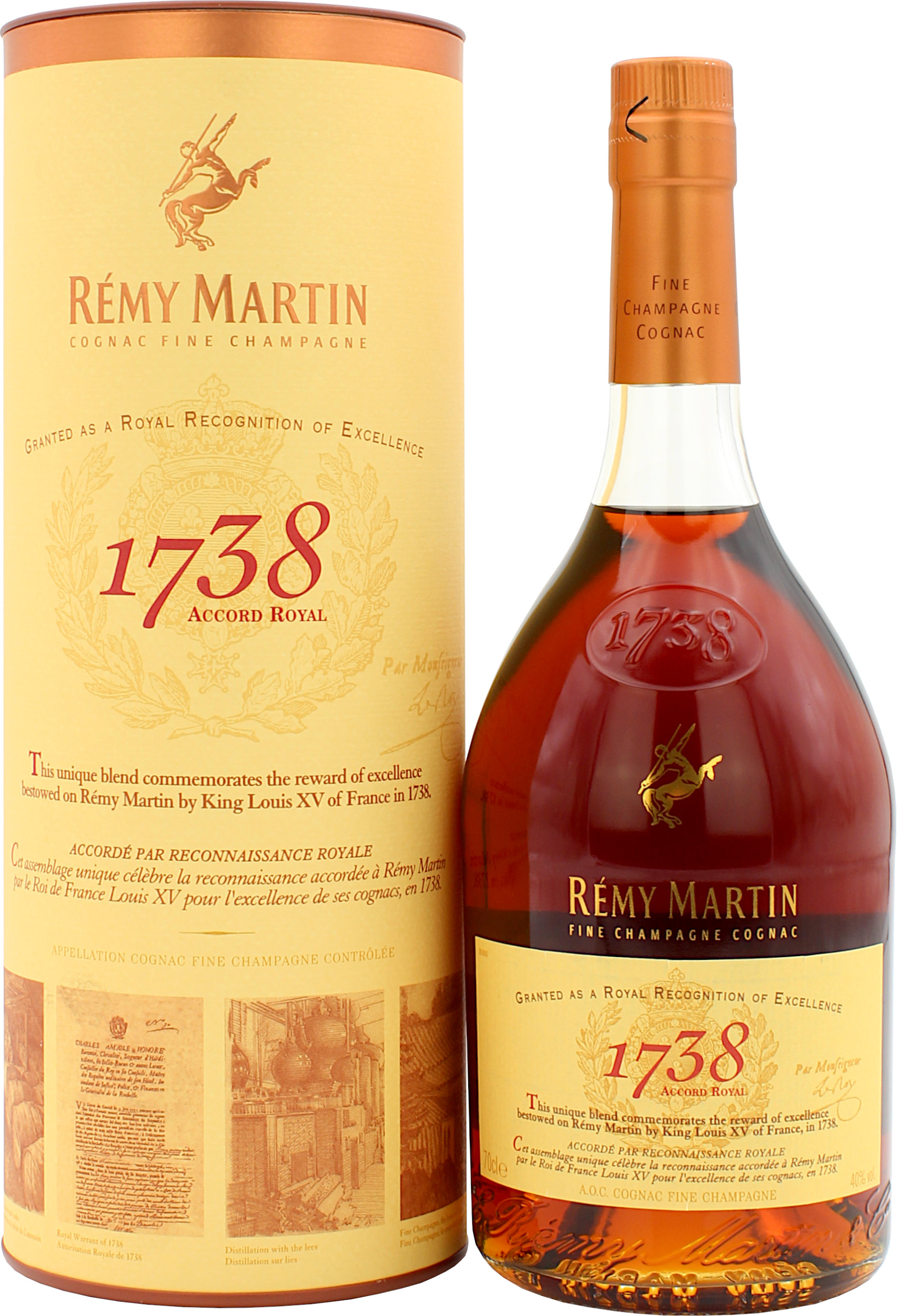Remy Martin 1738 Cognac 40.0% 0,7l