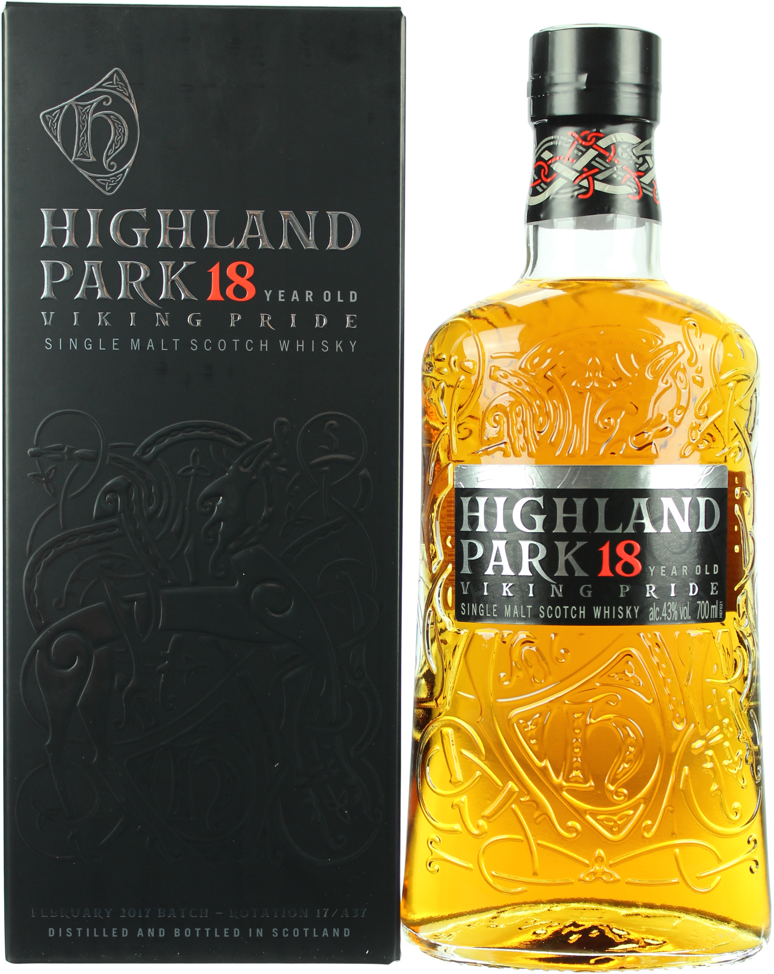 Ohne Umverpackung Highland Park 18 Jahre 43.0% 0,7l