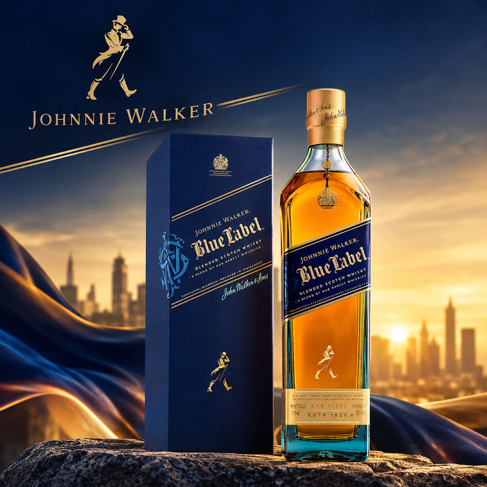 Johnnie Walker Blue Label Kategorie Banner