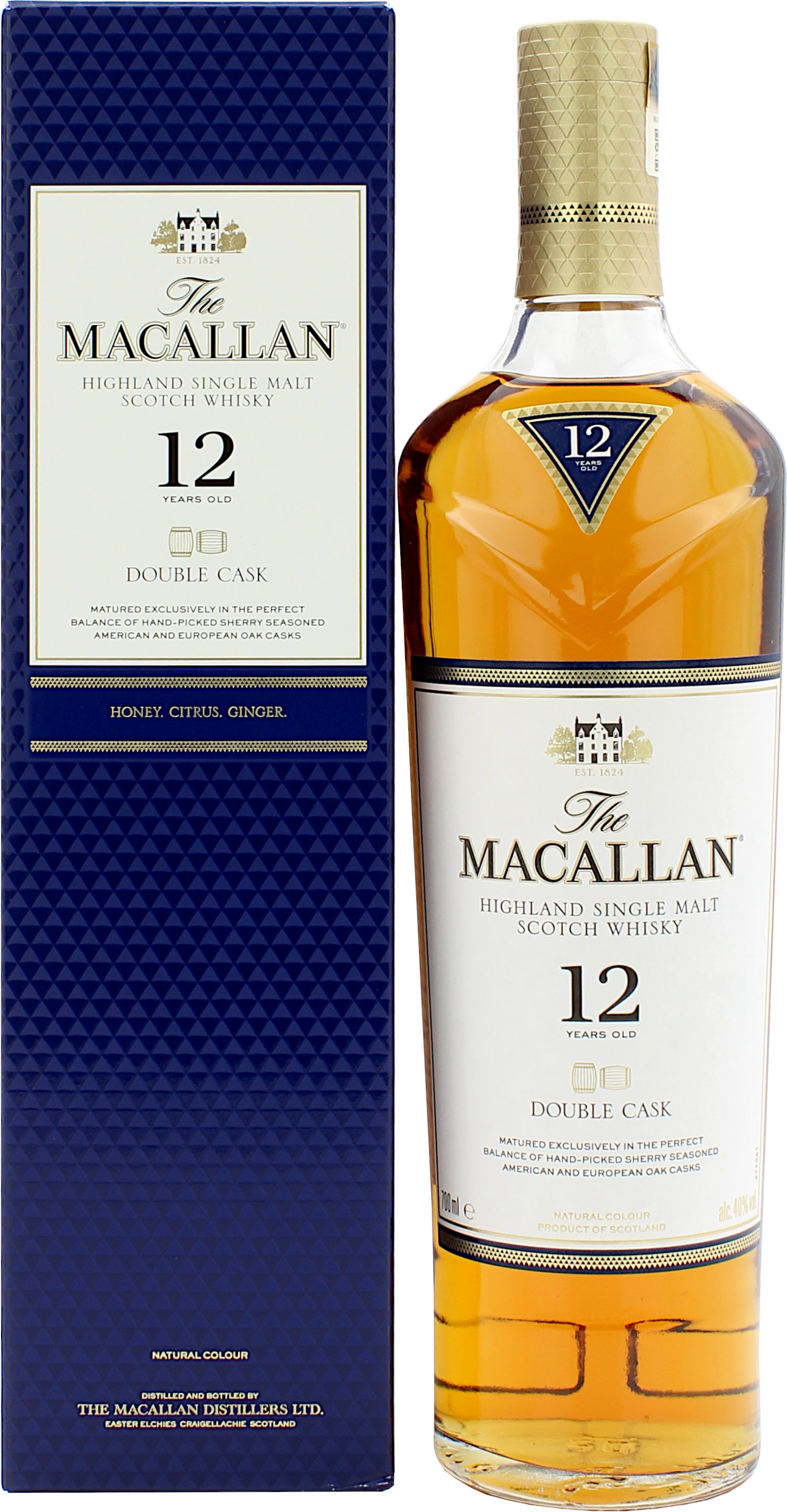 Macallan 12 Jahre Double Cask 40.0% 0,7l Macallan 12 Jahre Double Cask 40.0% 0,7l