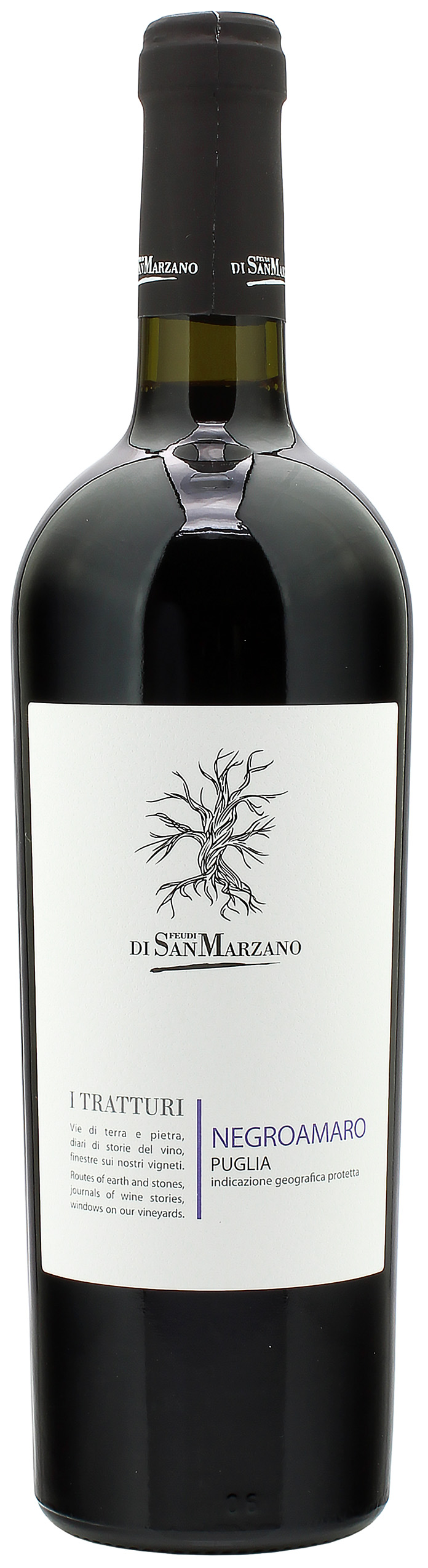San Marzano I Tratturi Negroamaro Puglia 2021 13.5% 0,75l