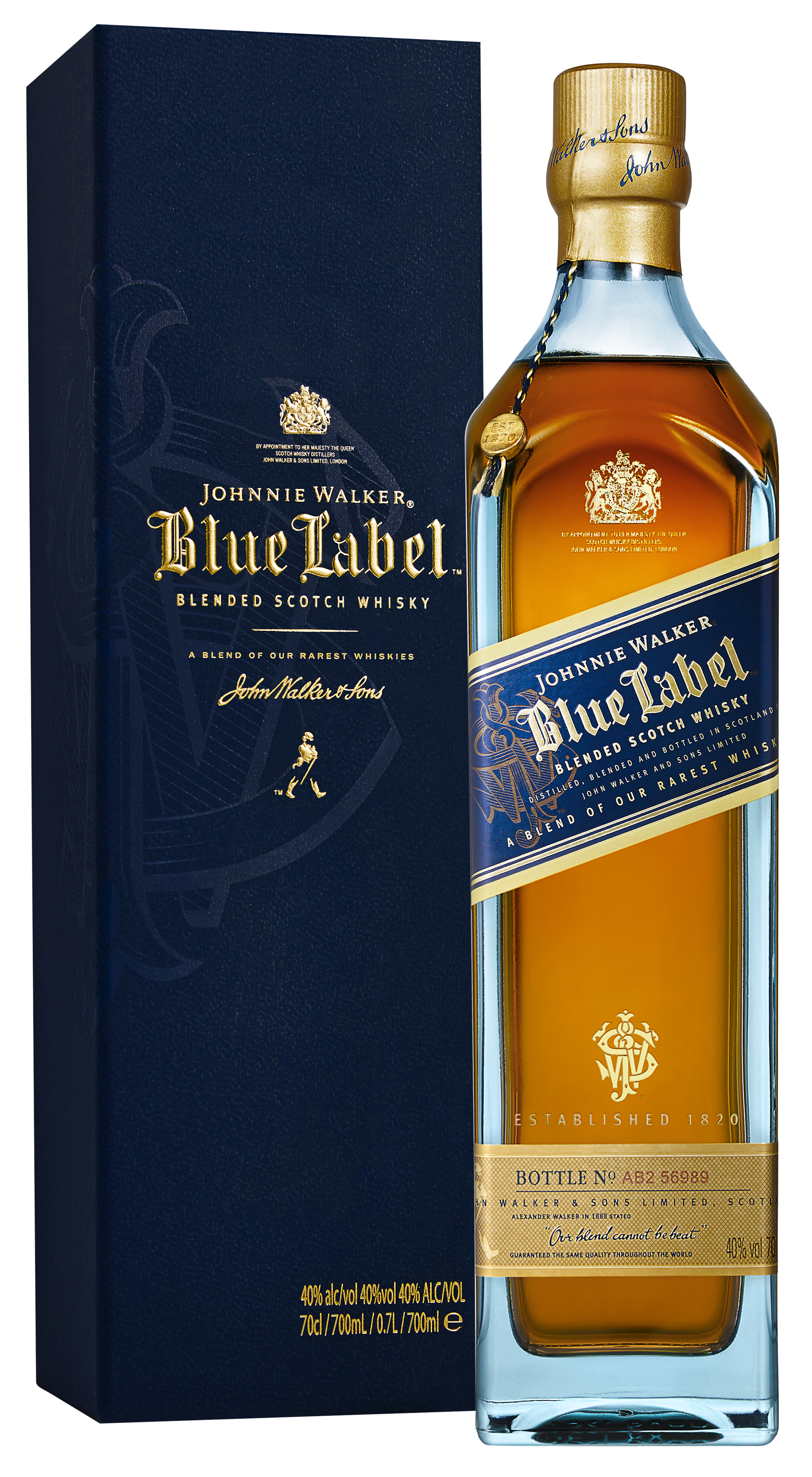 Johnnie Walker Blue Label 40.0% 0,7l