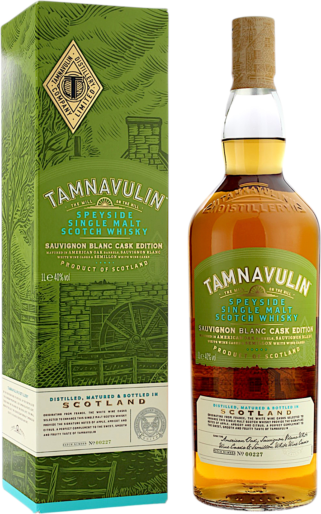 Tamnavulin Sauvignon Blanc Cask Finish 40.0% 1 Liter