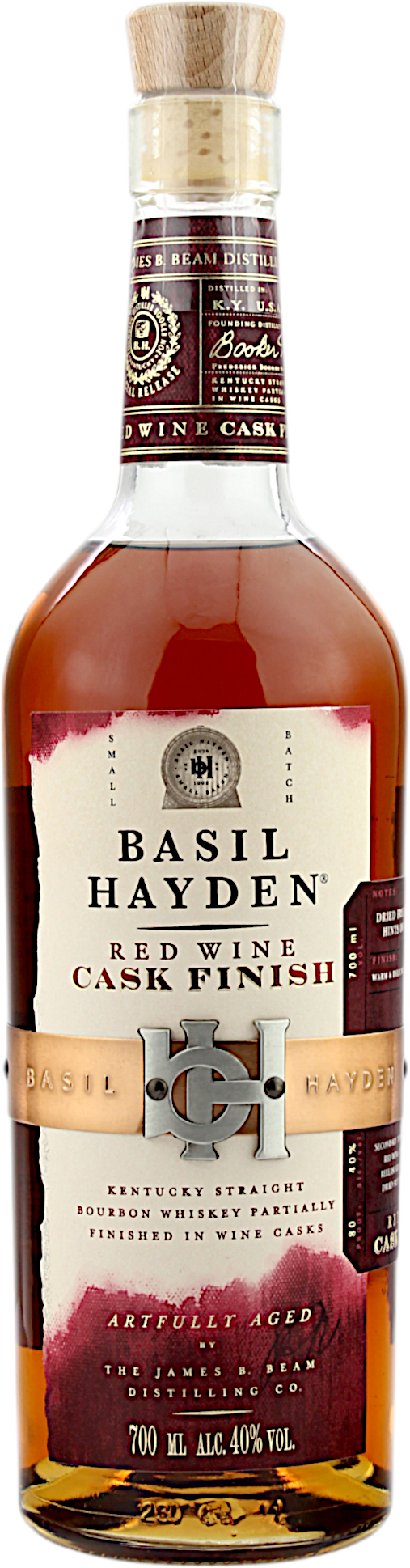 Basil Hayden's Red Wine Cask Finish 40.0% 0,7l