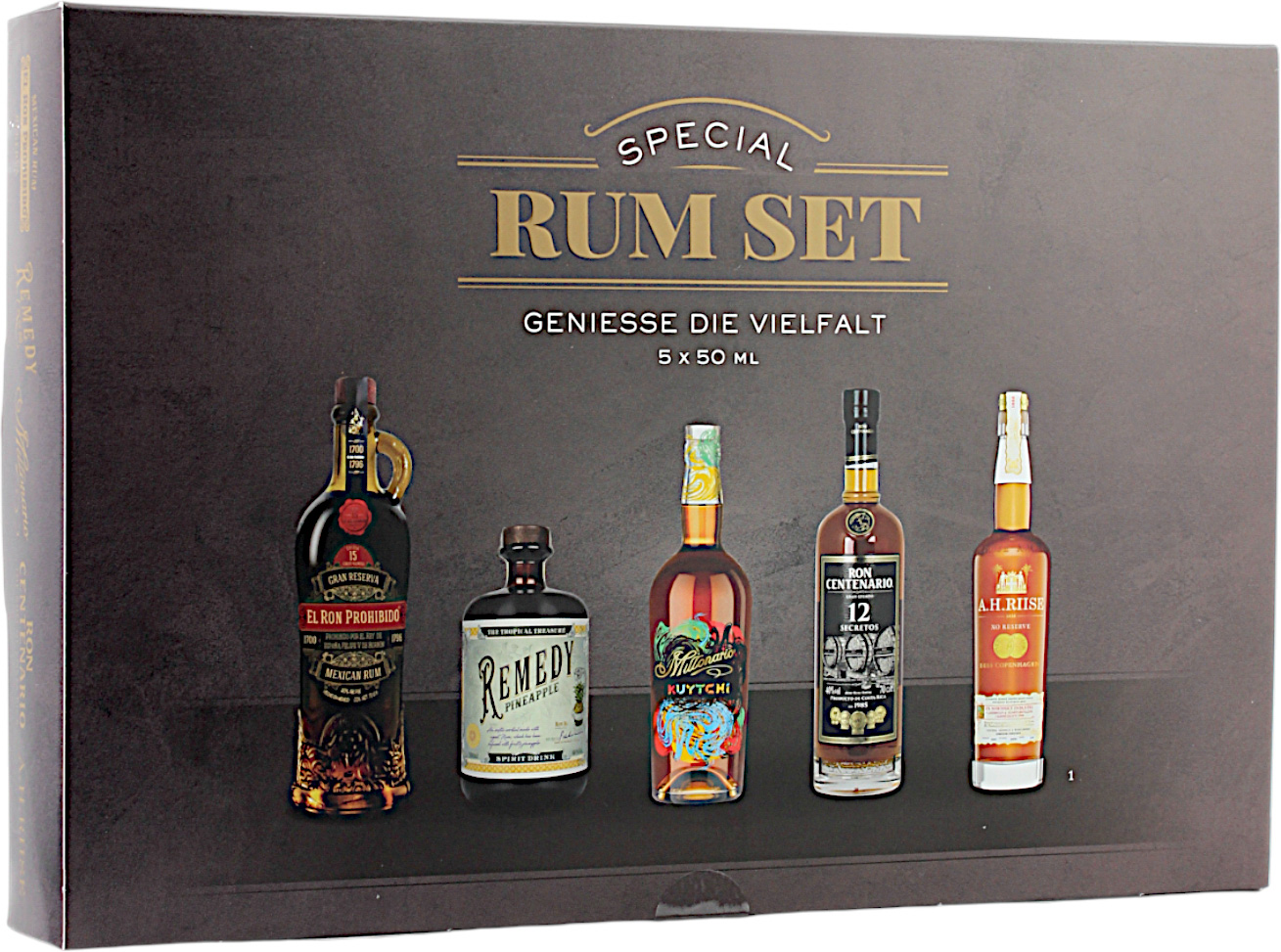 Sierra Madre Special Premium Rum Tasting Set 40.0% 5x50ml