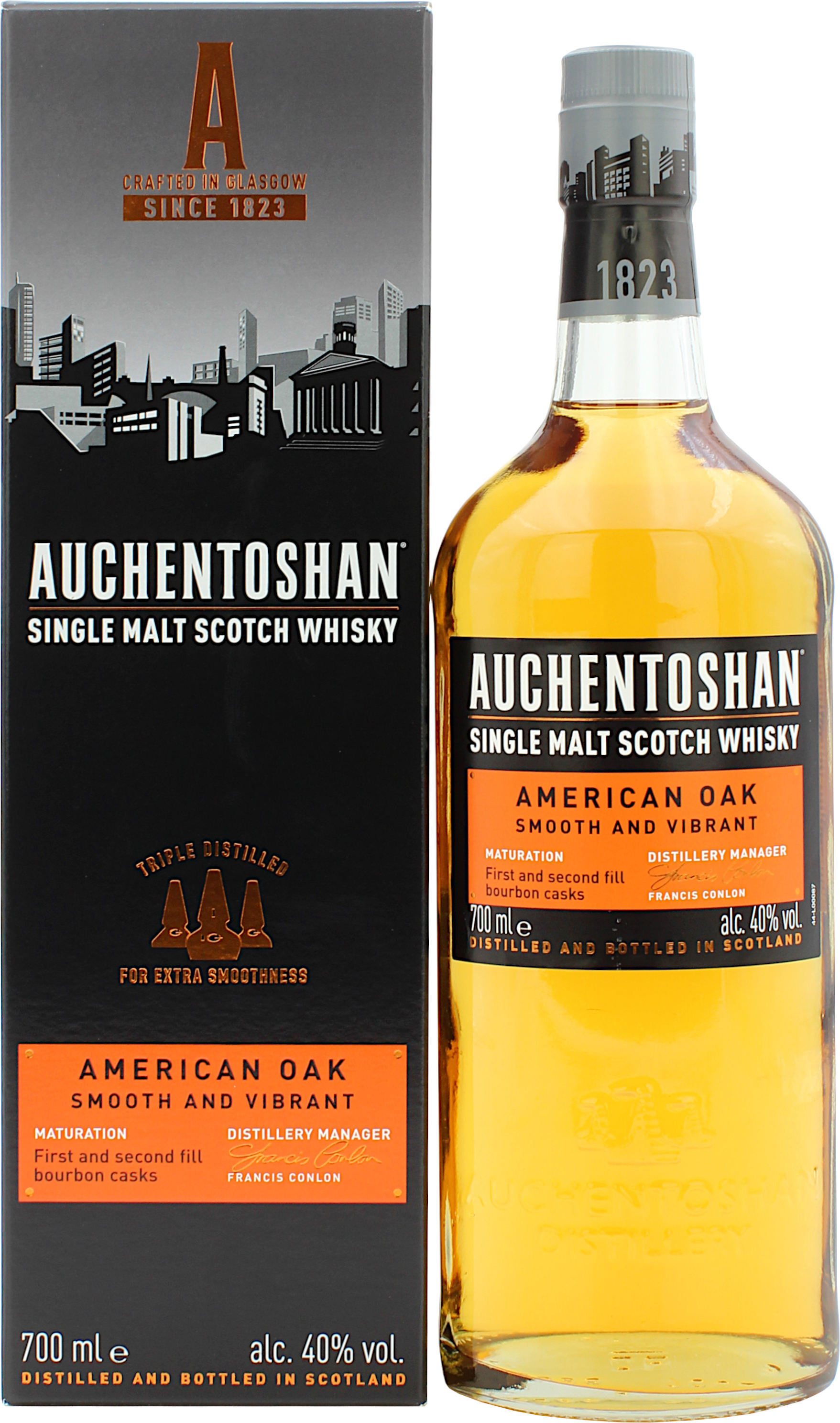 Auchentoshan American Oak 40.0% 0,7l