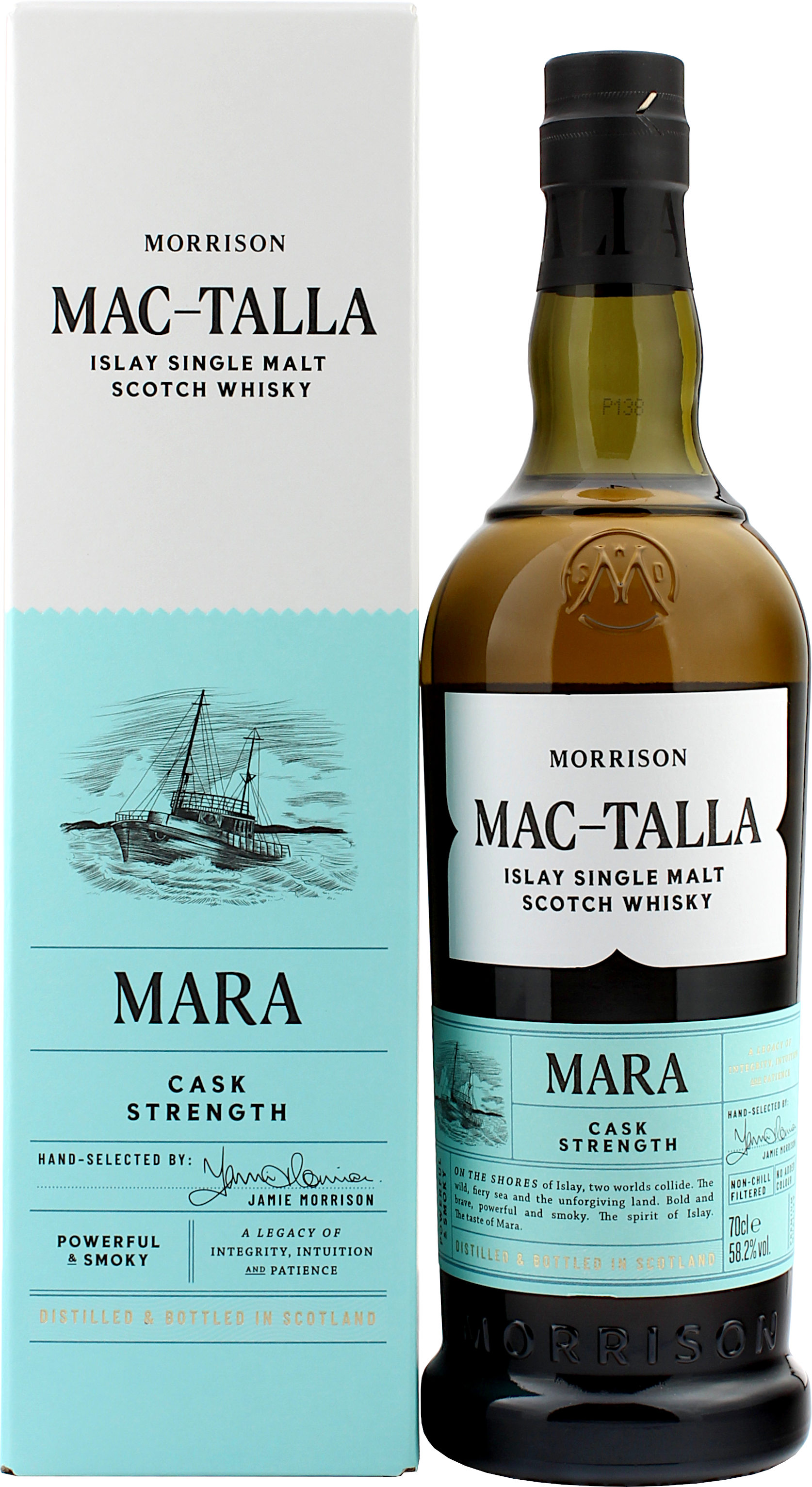 Mac-Talla Mara Cask Strength Islay Single Malt Whisky 58.2% 0,7l