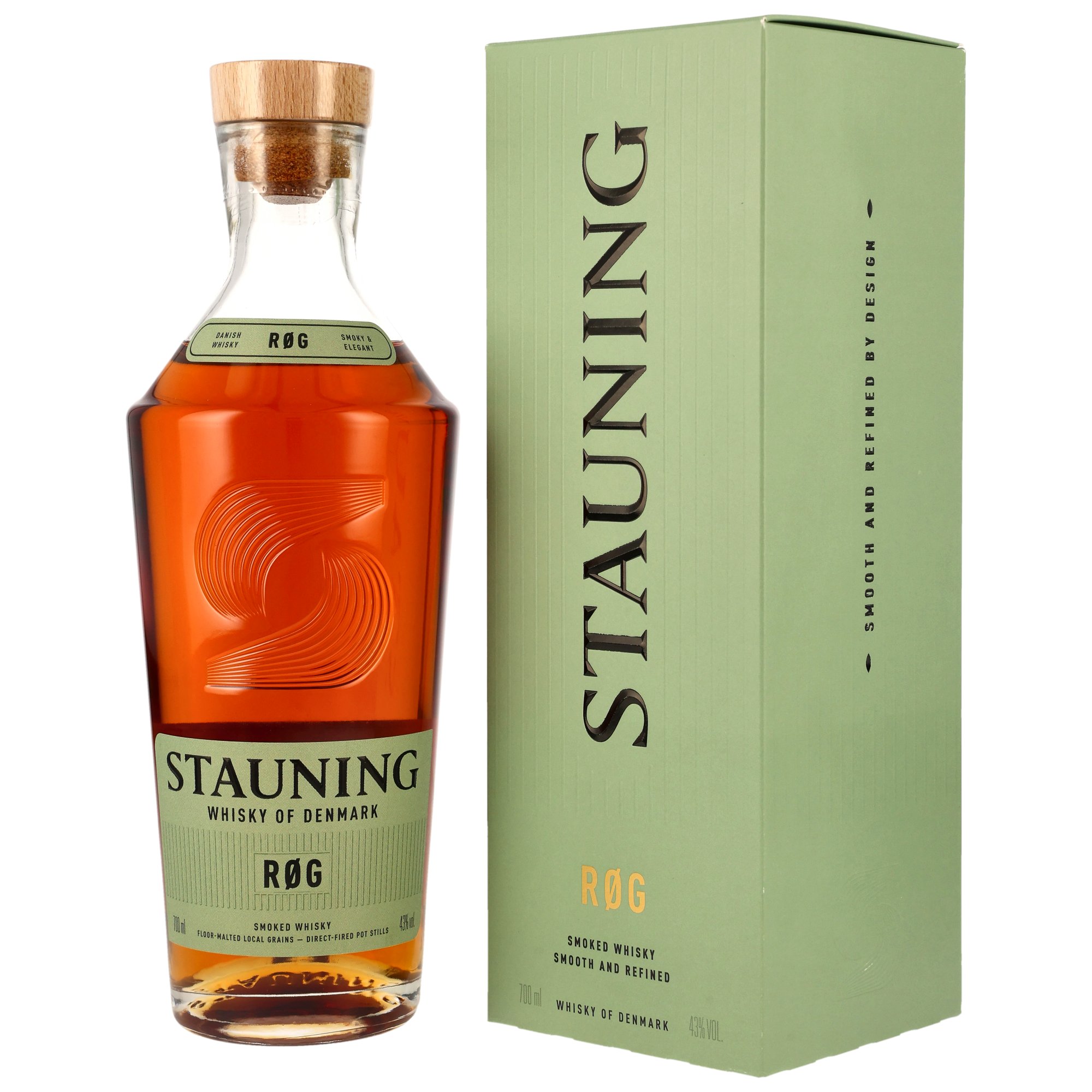 Stauning Røg Smoked Danish Whisky Madeira Cask Finish 43.0% 0,7l