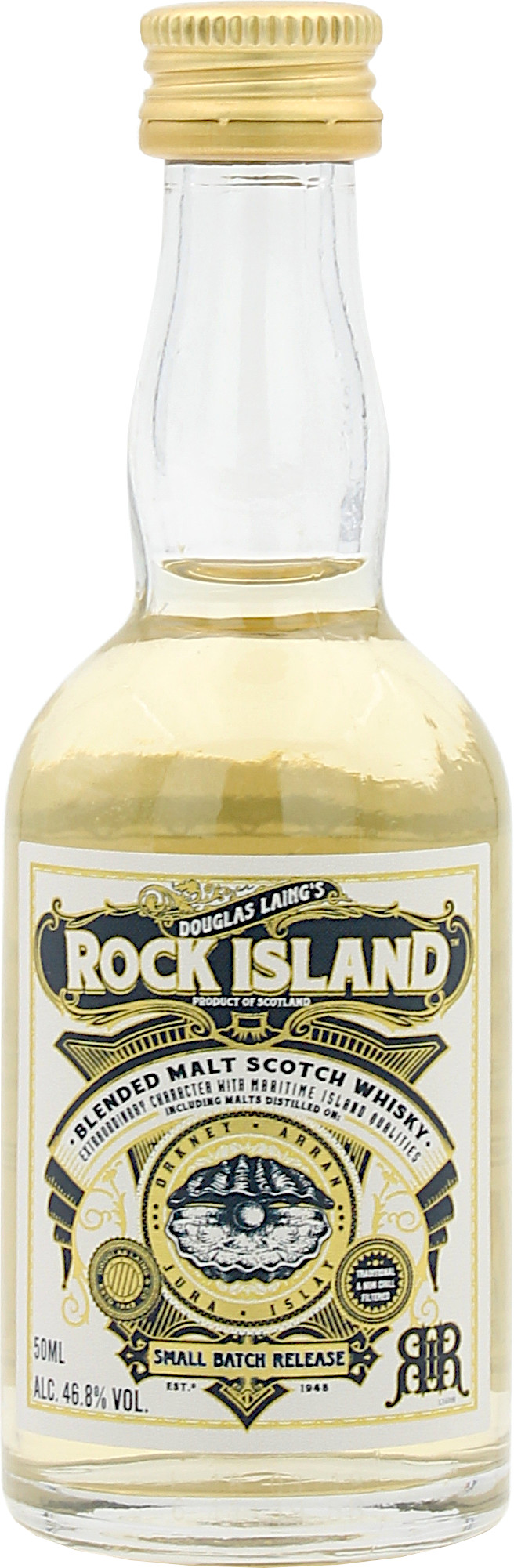 Miniatur Rock Island 46.8% 0,05l