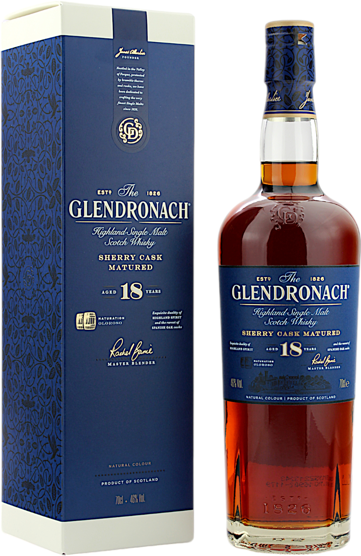 Glendronach 18 Jahre Sherry Cask Matured 46.0% 0,7l 