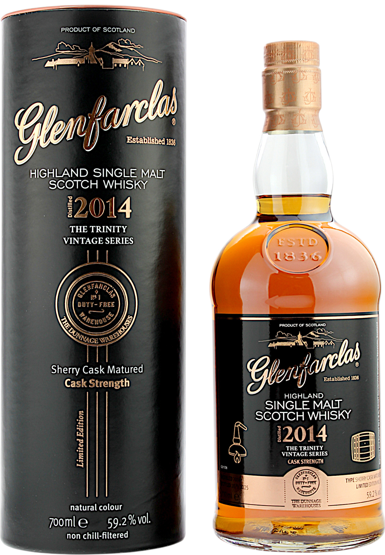 Glenfarclas 2014/2025 Trinity Vintage Series Limited Edition No. 2 Cask Strength 59.2% 0,7l