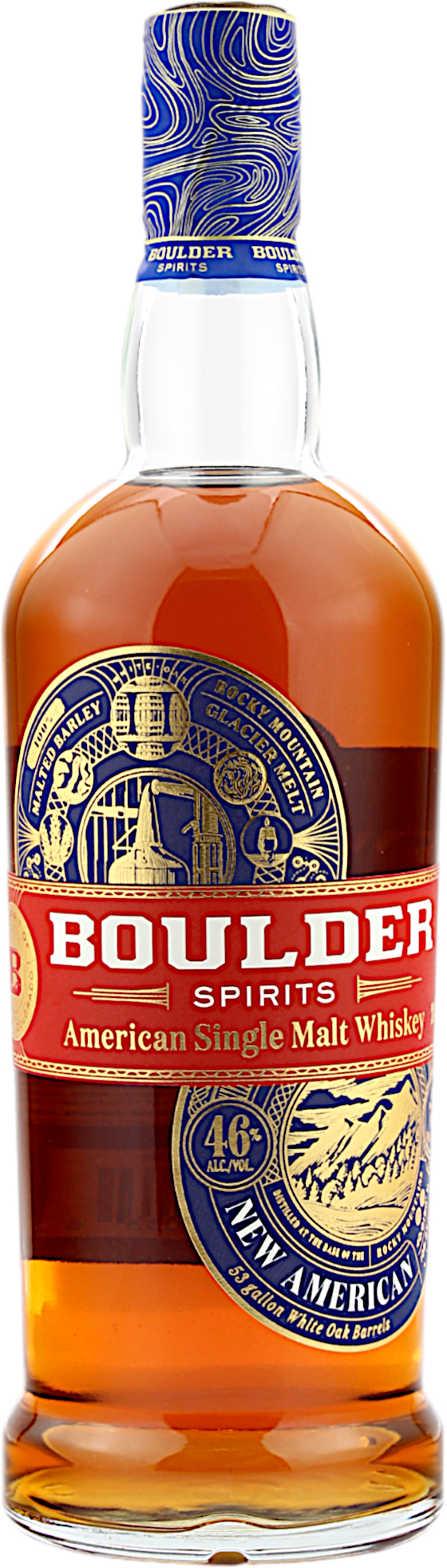 Boulder Spirits American Single Malt Whiskey 46.0% 0,7l Boulder Spirits American Single Malt Whiskey 46.0% 0,7l