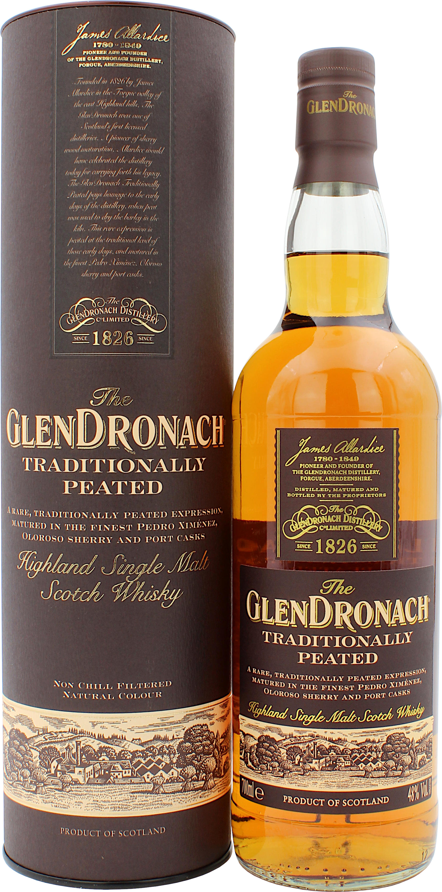 Glendronach Traditionally Peated 48.0% 0,7l