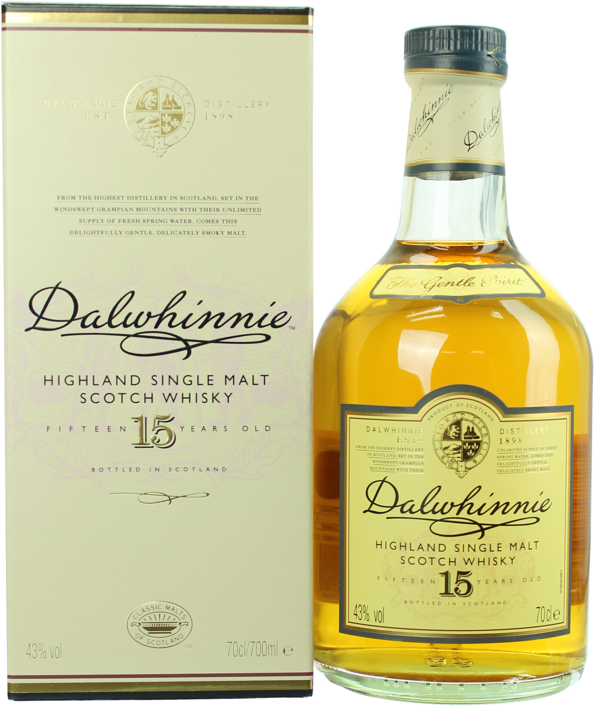 Dalwhinnie 15 Jahre 43.0% 0,7l