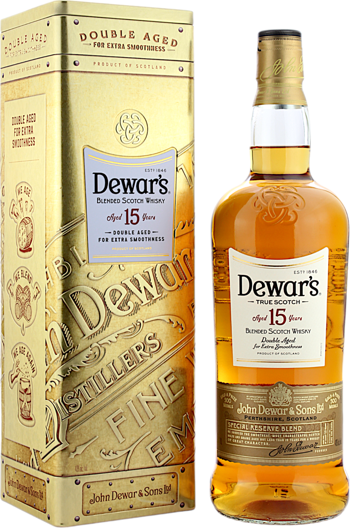 Dewar's 15 Jahre True Scotch 40.0% 1 Liter