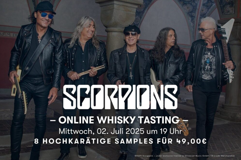Rock meets Whisky: Scorpions und St. Kilian Distillers starten exklusive Kooperation mit zwei neuen Single Malt Whiskys