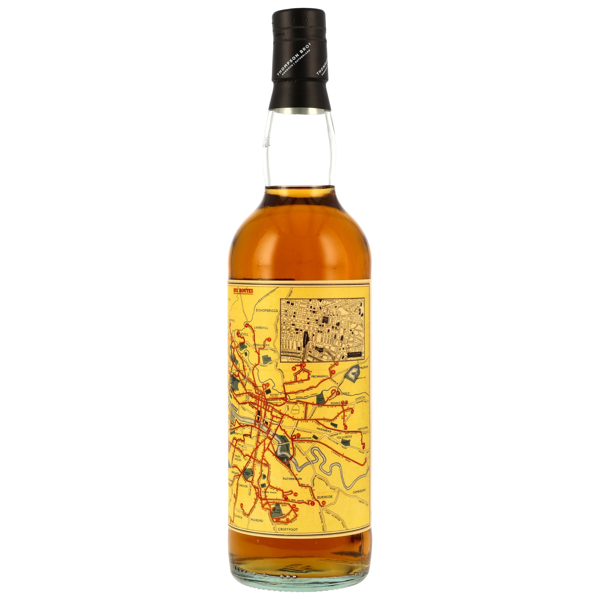 Strathclyde 36 Jahre Single Grain A Glasgow Dram Thompson Bros. 41.0% 0,7l