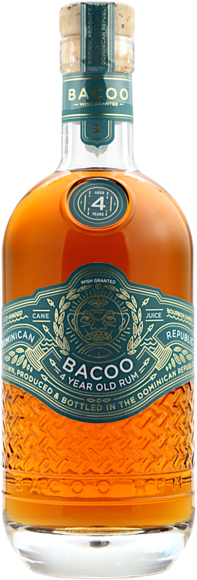 Bacoo Rum 4 Jahre 40.0% 0,7l