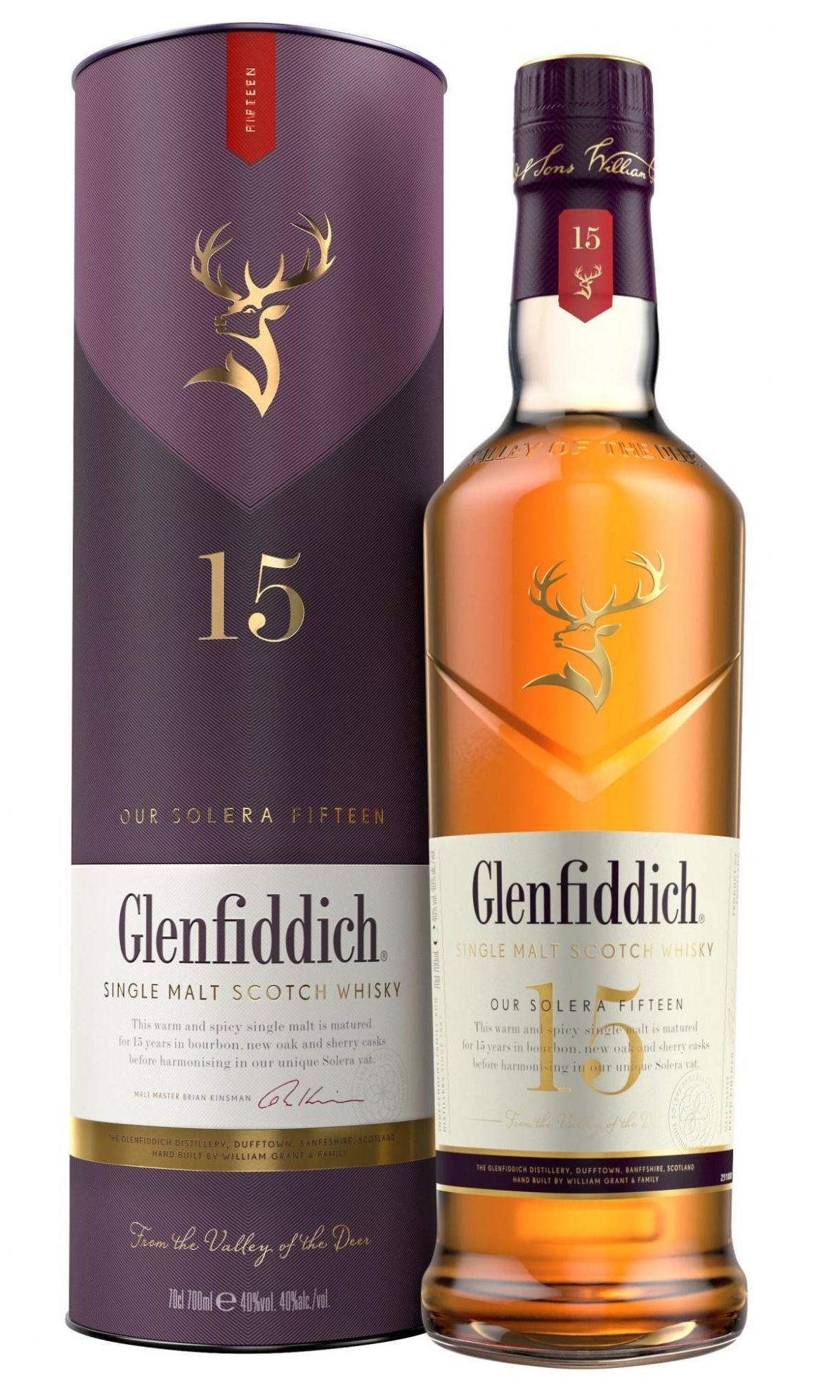 Glenfiddich 15 Jahre 40.0% 0,7l Glenfiddich 15 Jahre 40.0% 0,7l