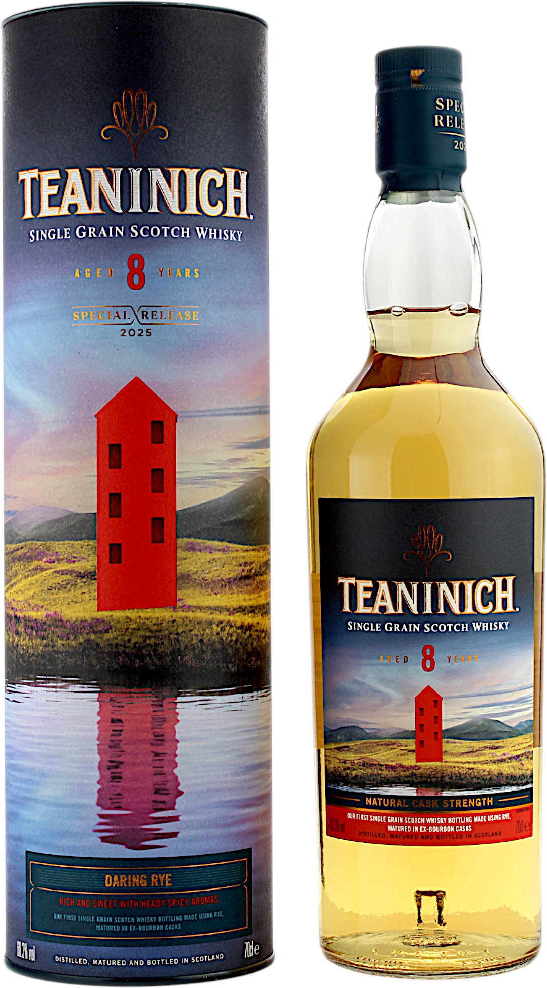 Teaninich 8 Jahre Daring Rye Special Release 2025 60.3% 0,7l