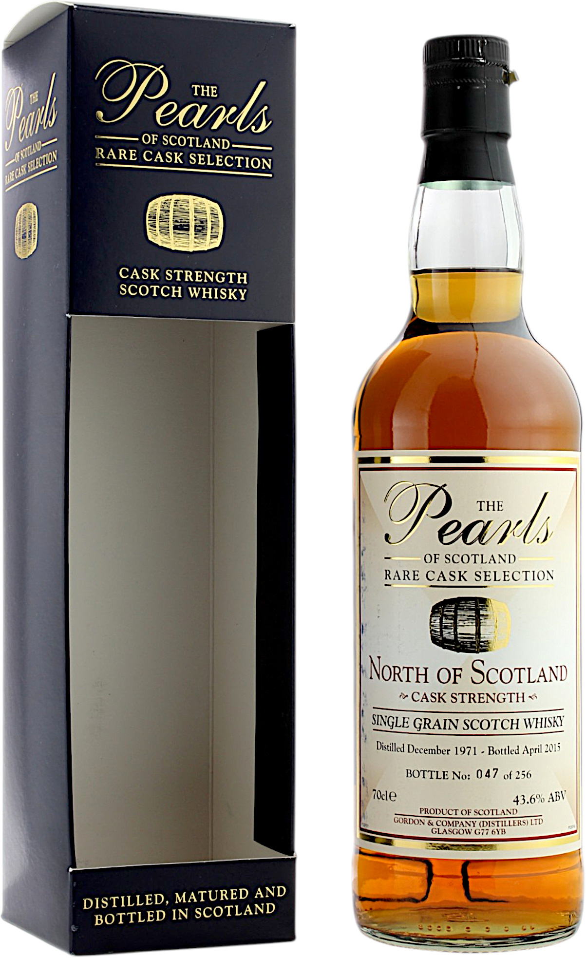 North of Scotland 1971/2015 G&C The Pearls of Scotland Cask Strength 43.6% 0,7l