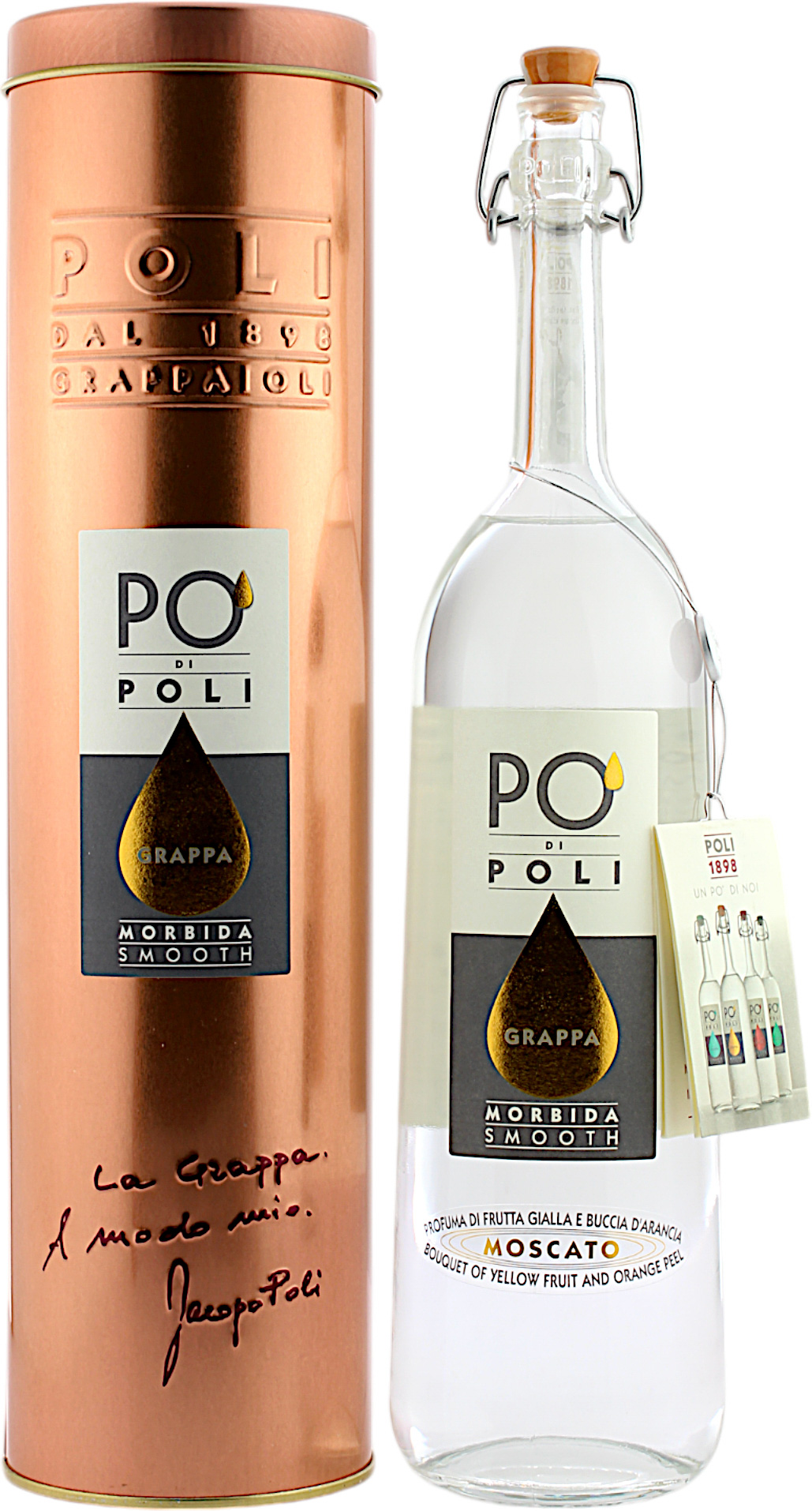 Po Di Poli Grappa Morbida Smooth 40.0% 0,7l