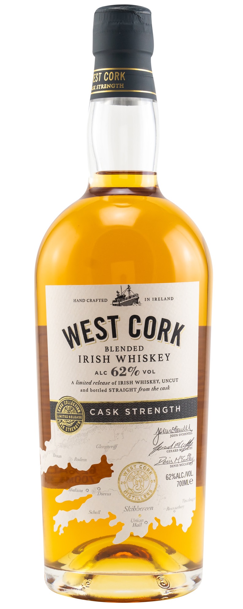 West Cork Cask Strength 62.0% 0,7l