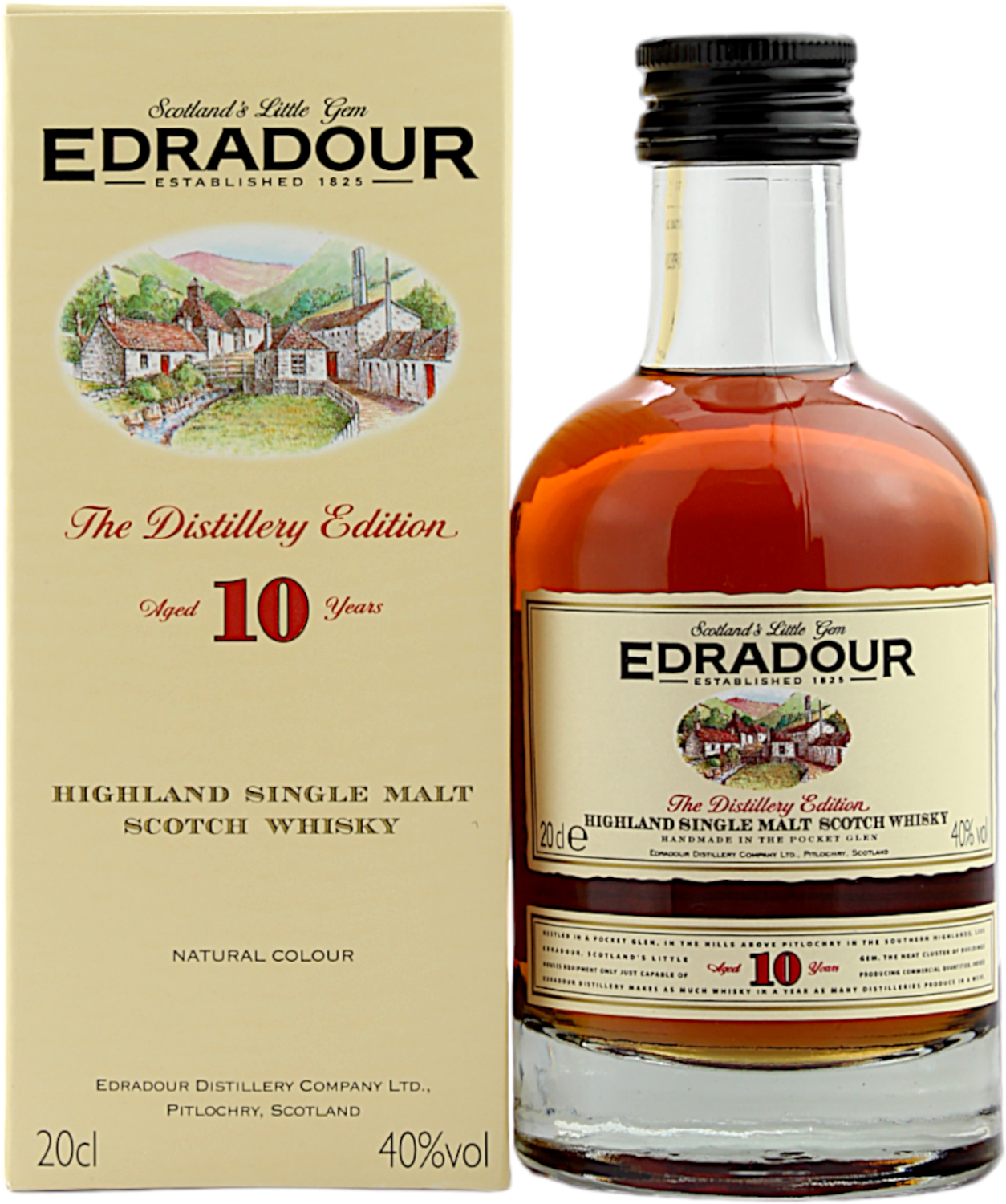 Edradour 10 Jahre 40.0% 200ml