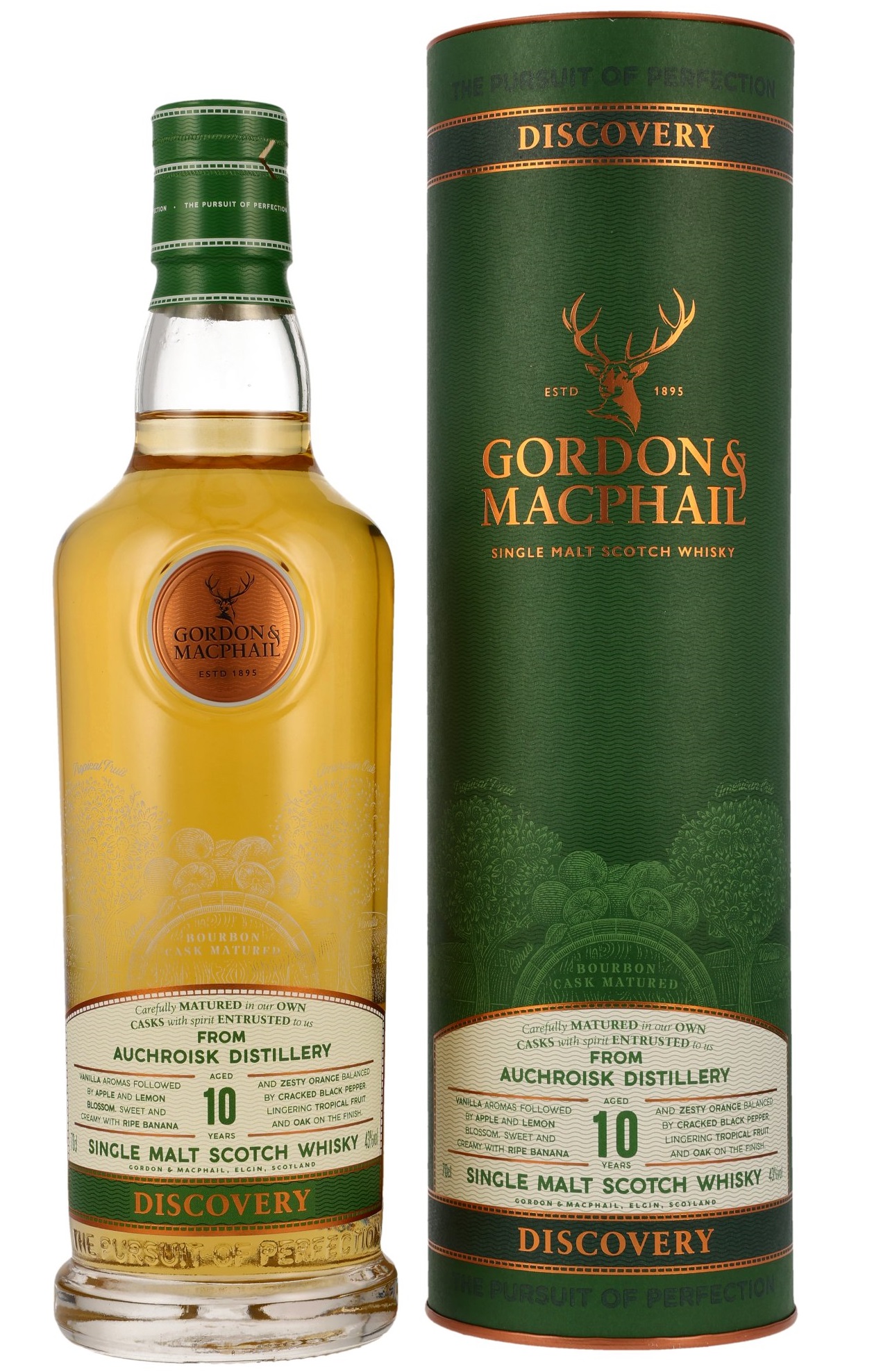 Auchroisk 10 Jahre G&M Discovery 43.0% 0,7l