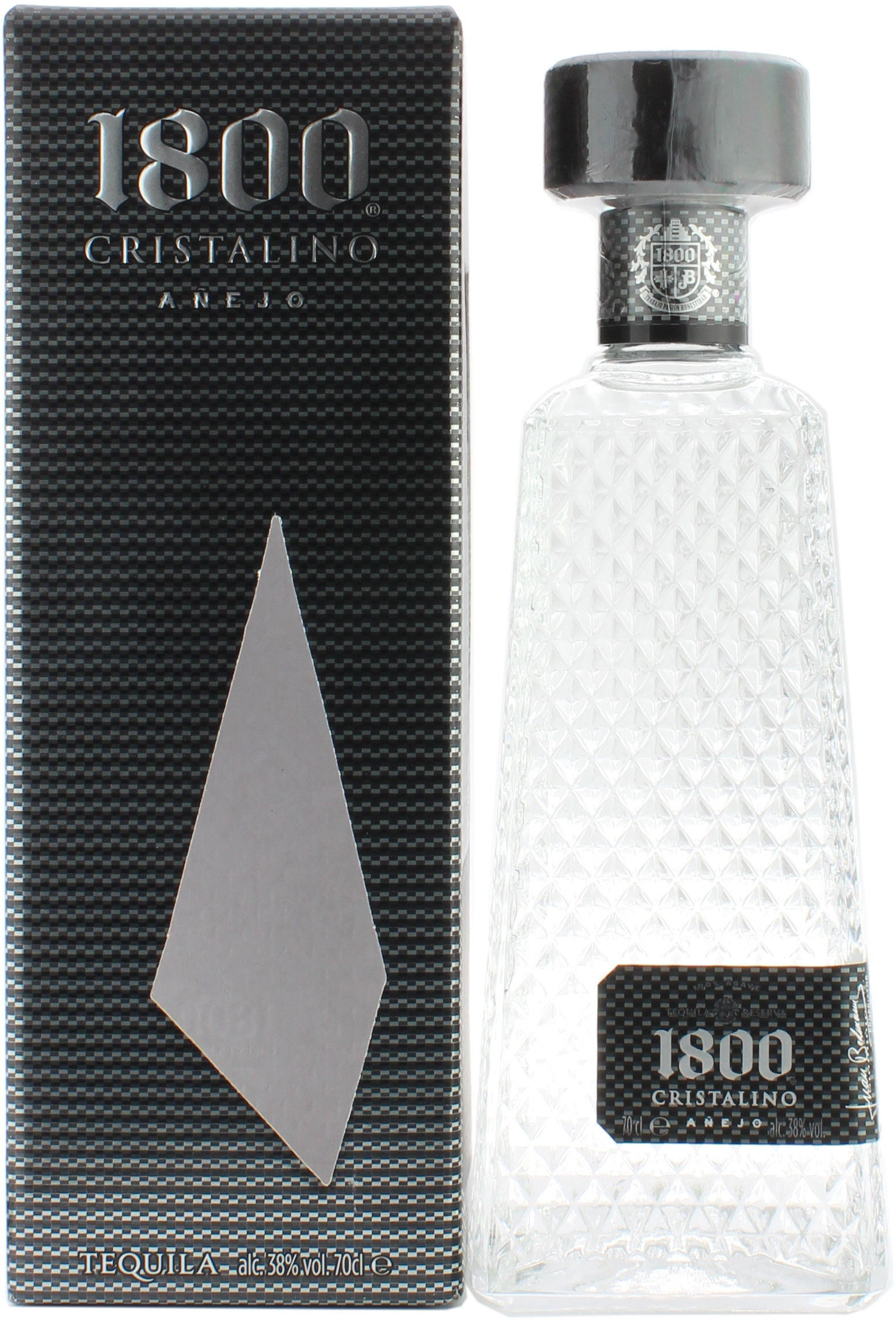 1800 Tequila Cristalino Anejo 100% Agave 38.0% 0,7l