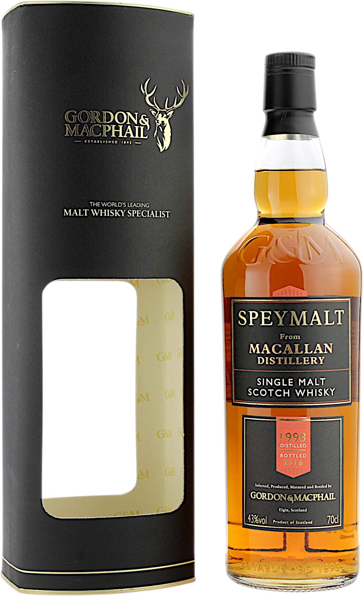 Macallan Speymalt 1998/2016 Gordon & MacPhail 43.0% 0,7l