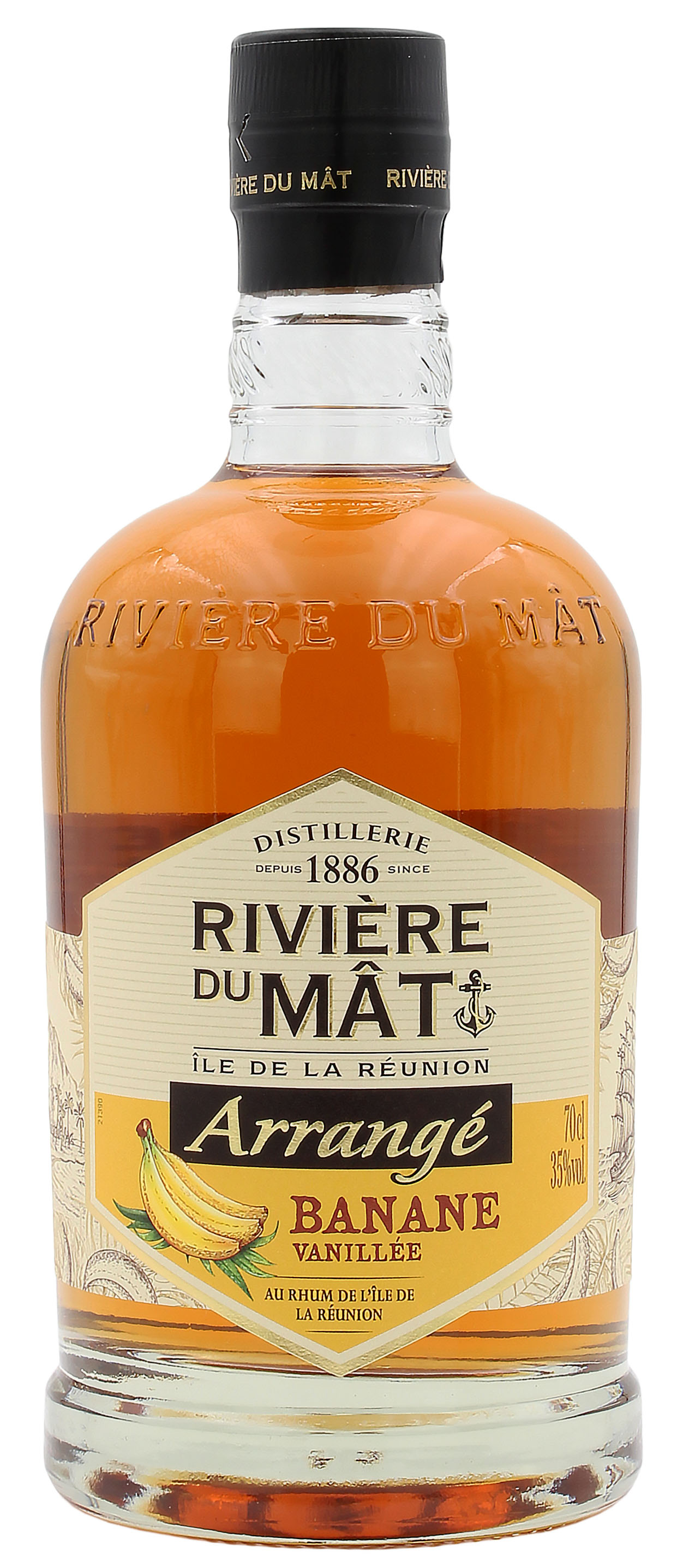 Rivière du Mât Arrangé Rhum Banane 35.0% 0,7l