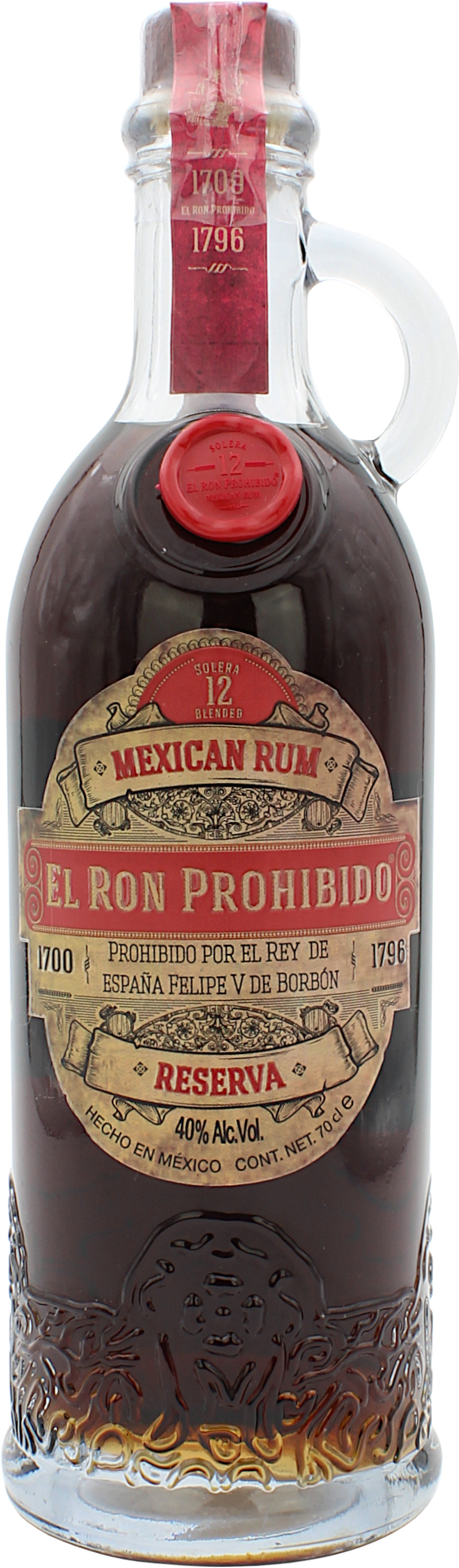 El Ron Prohibido Reserva 12 Jahre 40% 0,7l