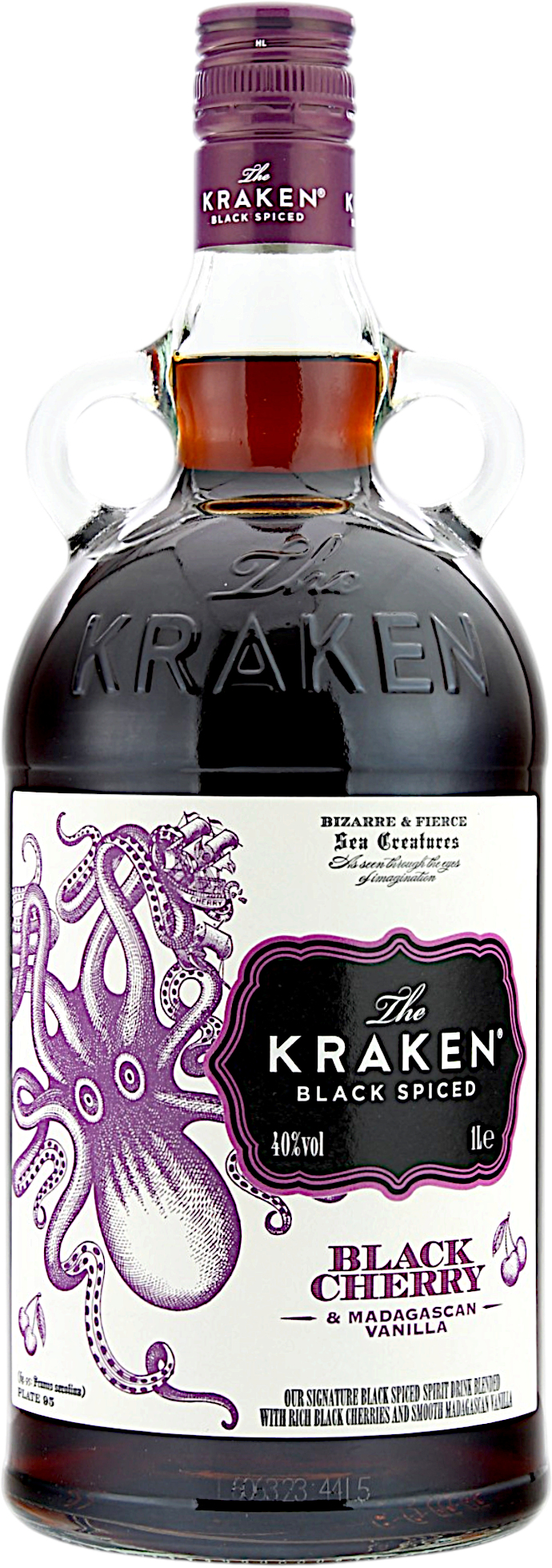 The Kraken Black Spiced Black Cherry & Madagascan Vanilla 40.0% 1 Liter
