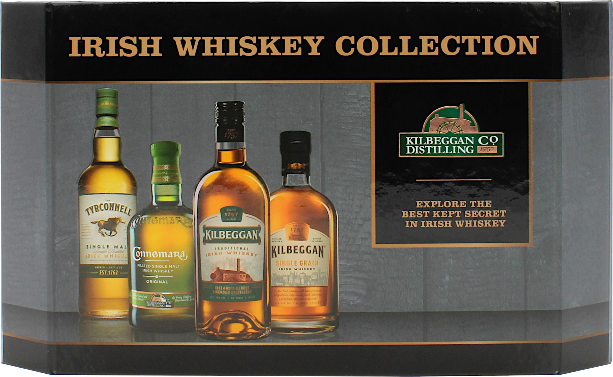 Irish Whiskey Collection von Cooley 41,5% 4x0,05l