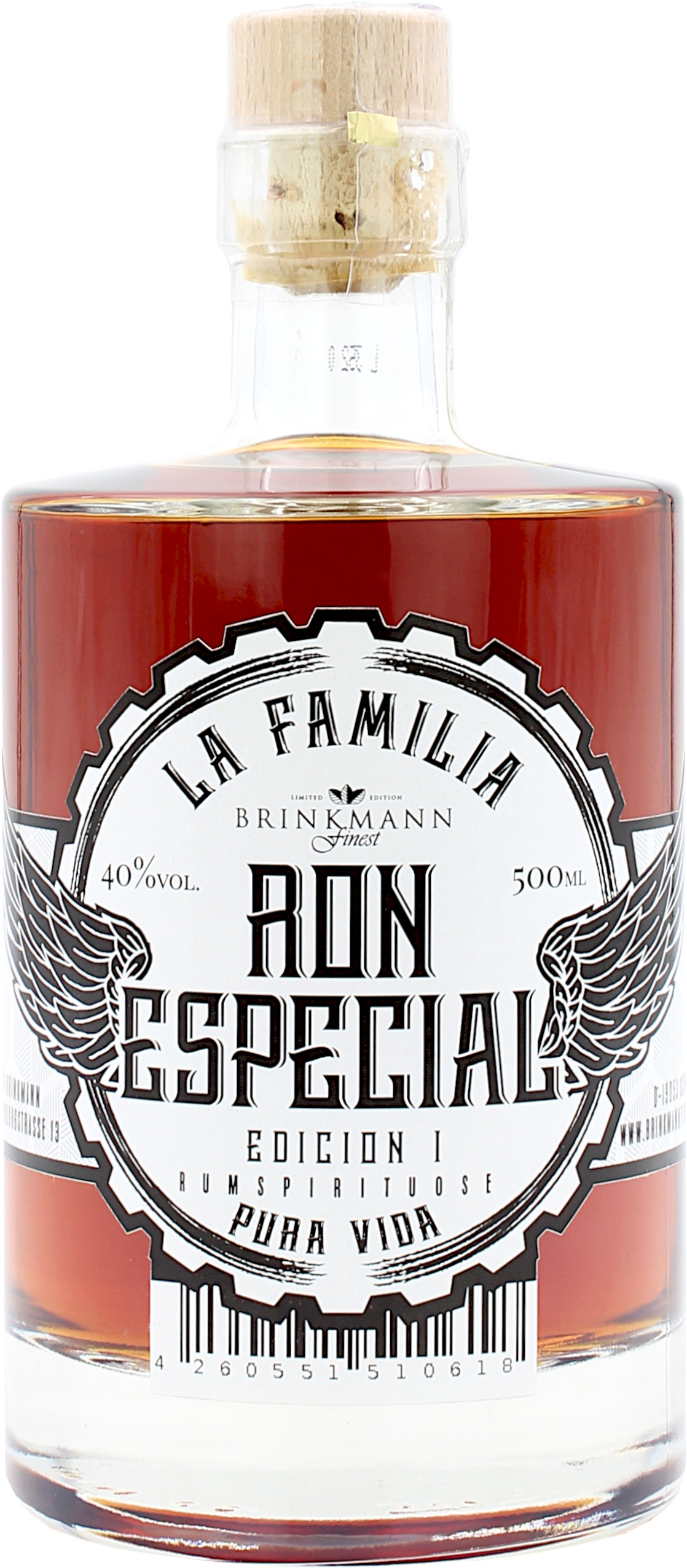La Familia Ron Especial 40.0% 0,5l