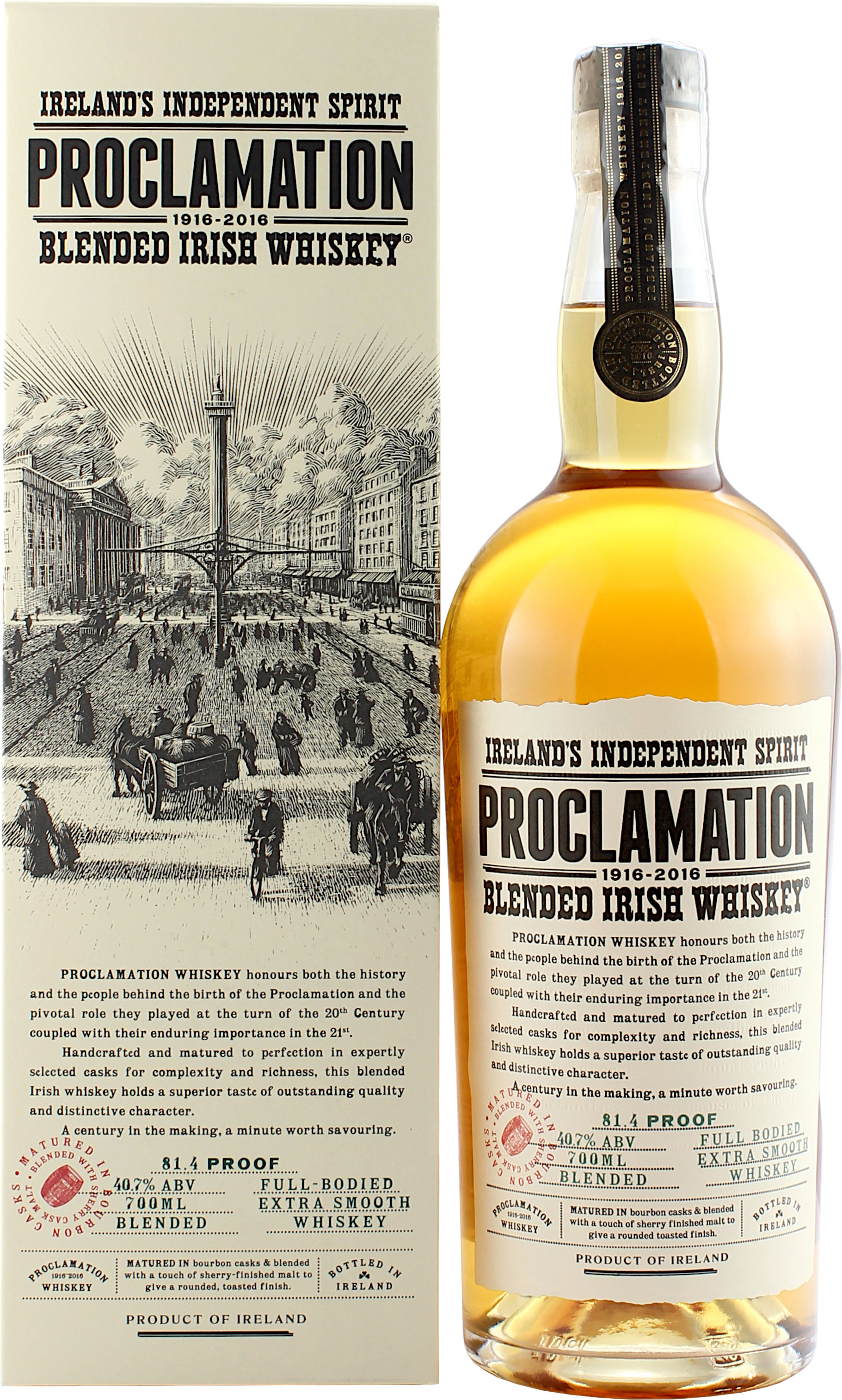 Proclamation Blended Irish Whiskey 40.7% 0,7l