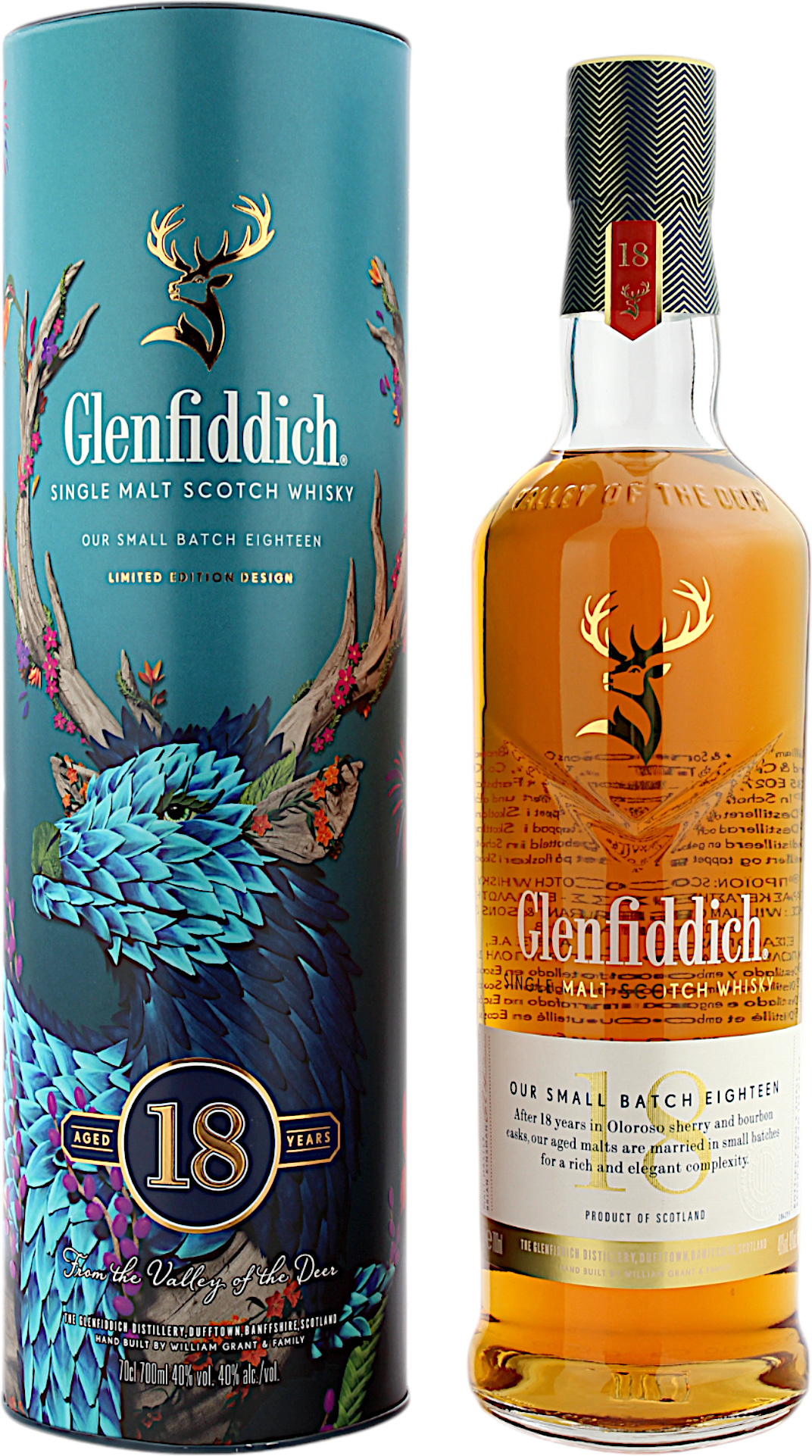 Glenfiddich Small Batch Reserve 18 Jahre Limited Edition 2024 40.0% 0,7l Glenfiddich Small Batch Reserve 18 Jahre Limited Edition 2024 40.0% 0,7l