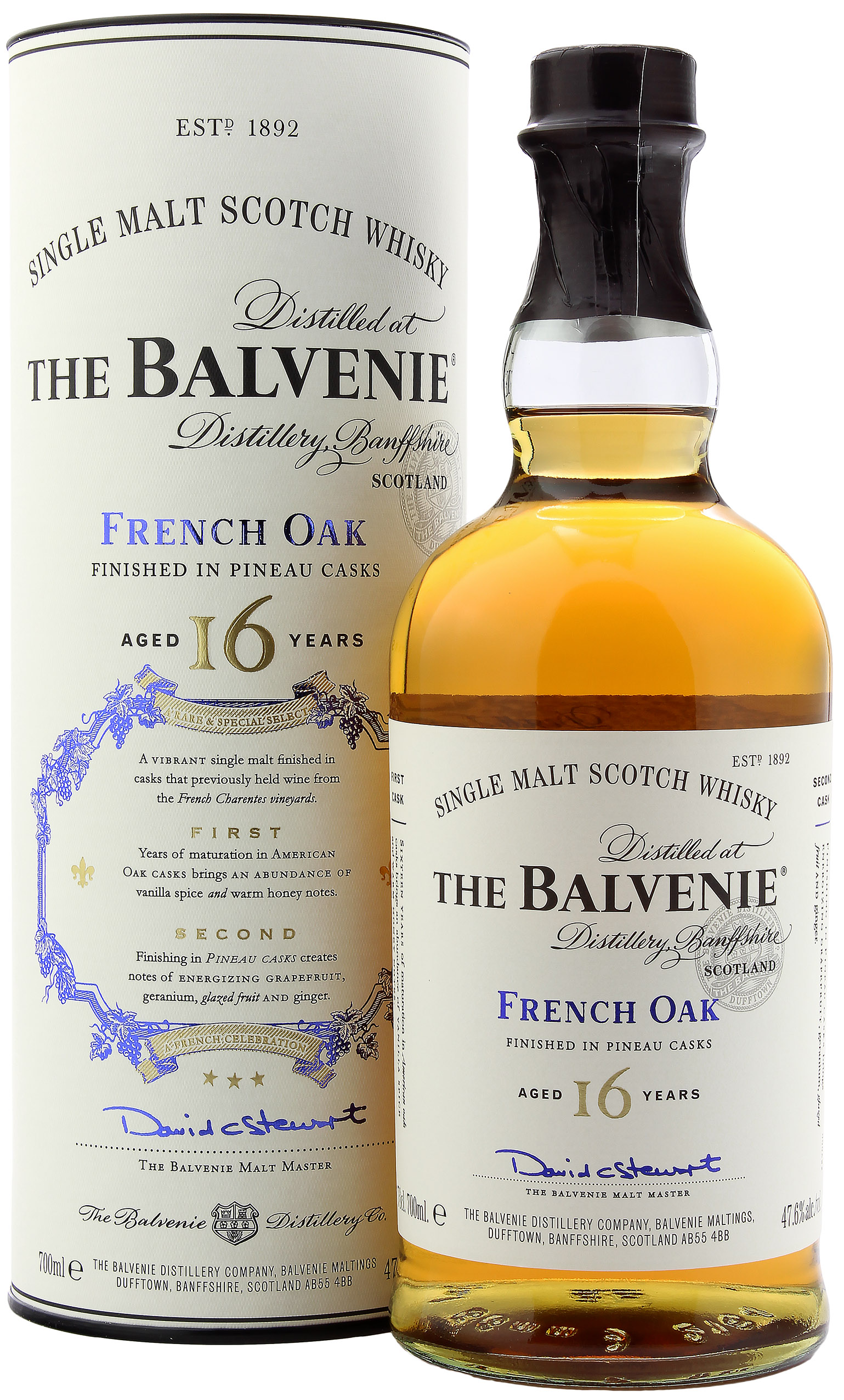 Balvenie 16 Jahre French Oak Limited Edition 2022 47.6% 0,7l