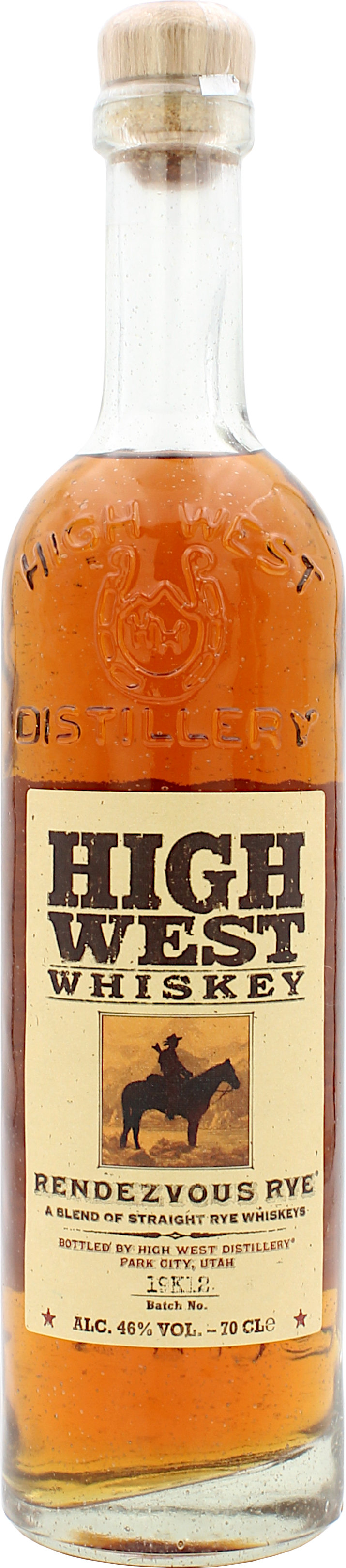 High West Rendezvous Straight Rye 46.0% 0,7l
