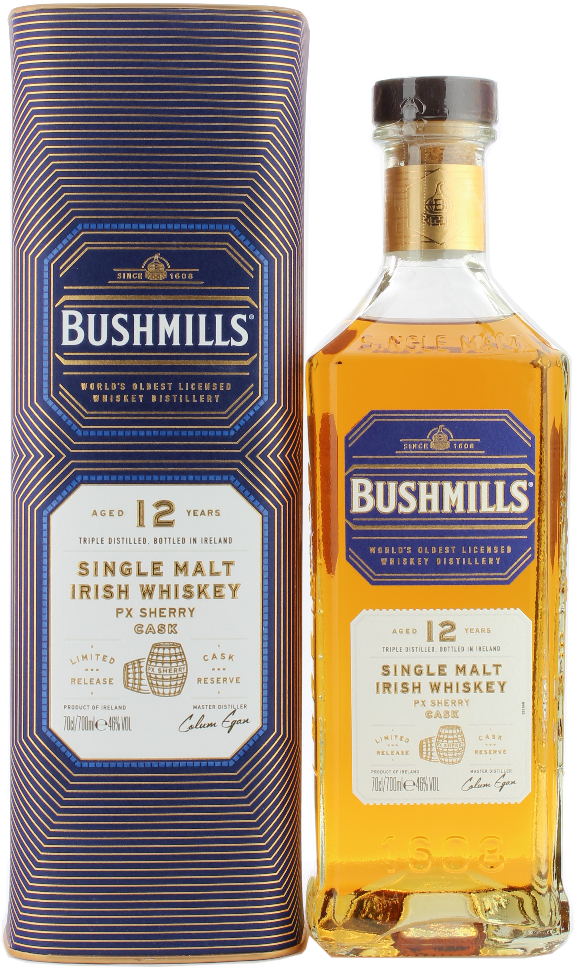Bushmills 12 Jahre PX Sherry Cask Single Malt 46.0% 0,7l