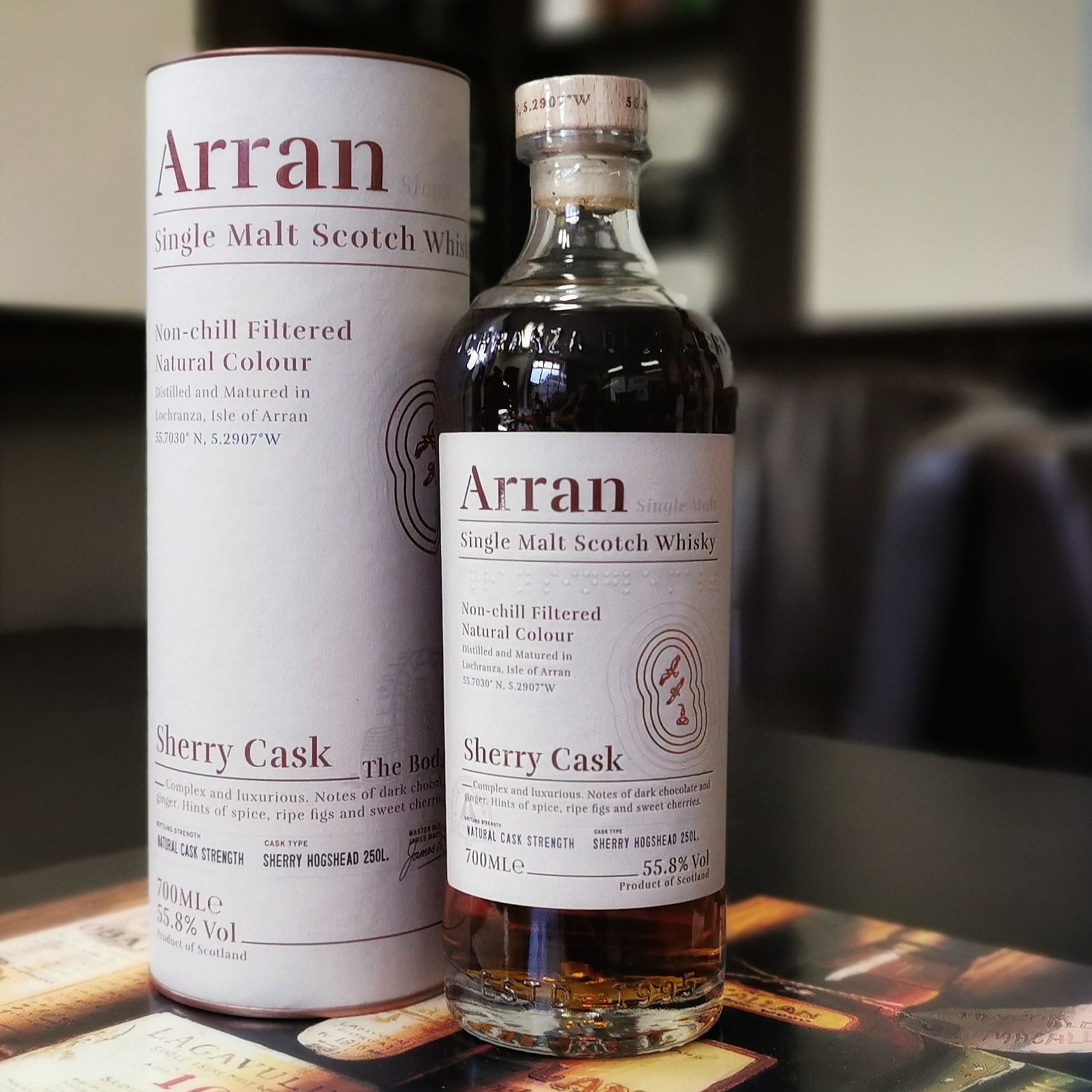 Arran Sherry Cask The Bodega Cask Strength 55.8% 0,7l