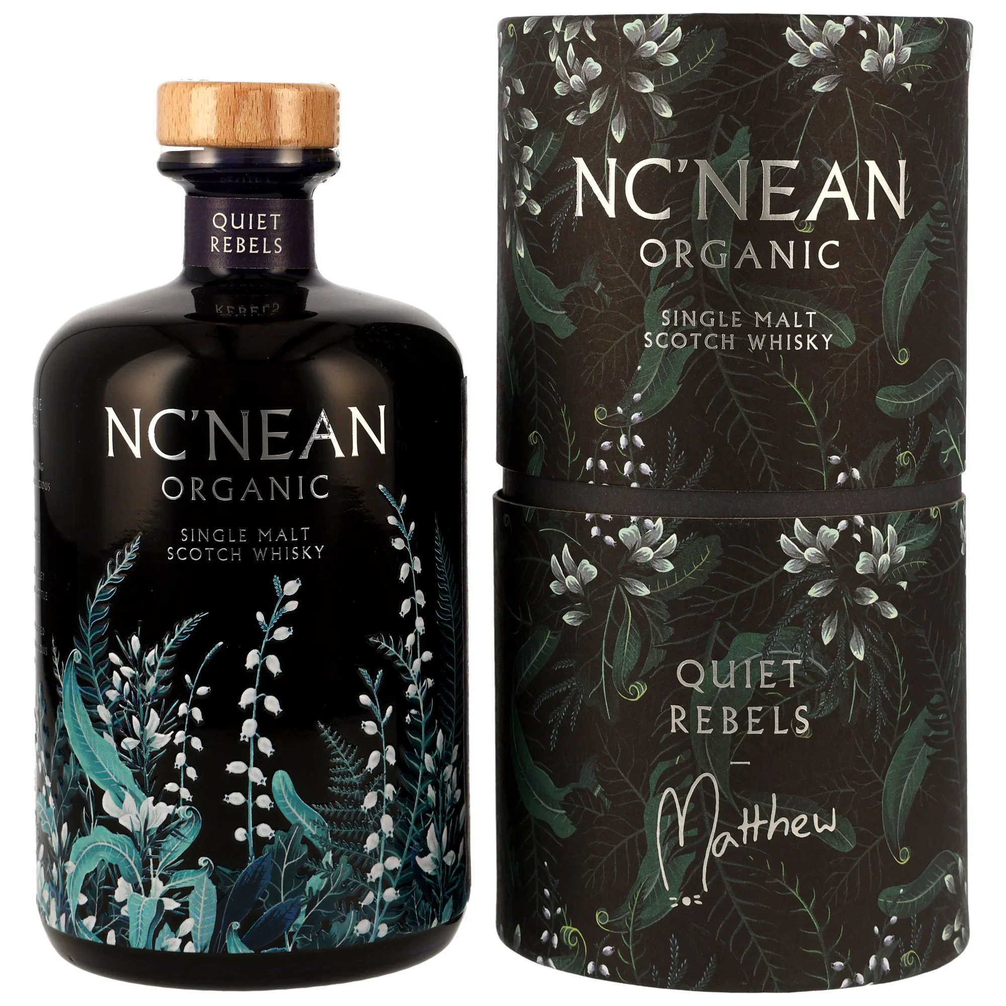 Nc'nean Organic Single Malt Whisky Quiet Rebels: Matthew 48.5% 0,7l